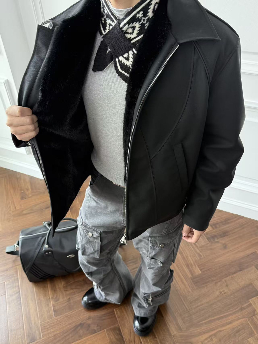 Rafa Six-Protection Leather Condor Jacket