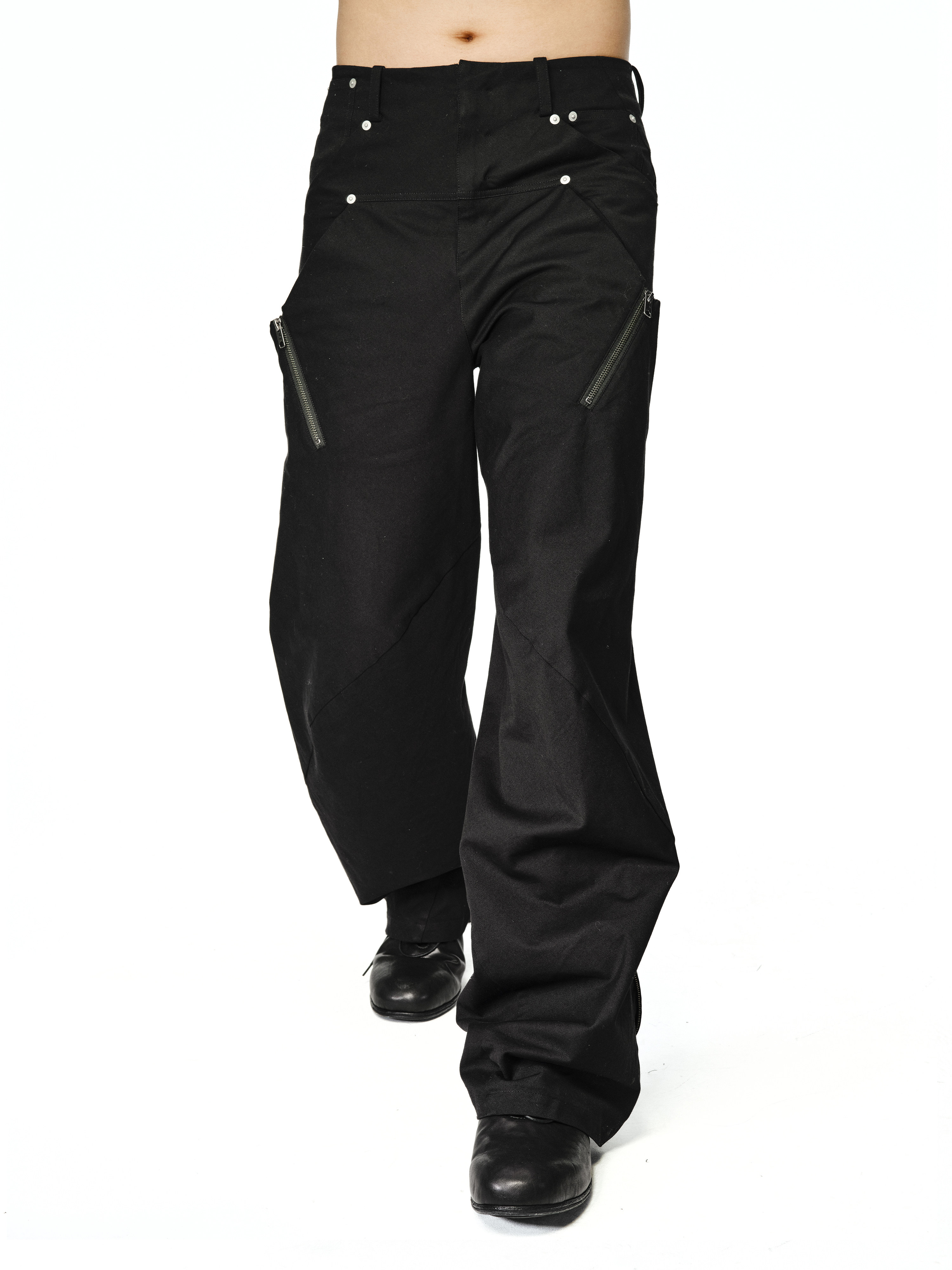 “Maestro” 3D Spiral Curved Silhouette Pants