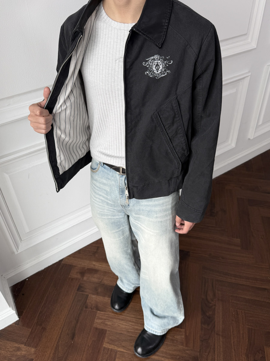 Unicorn Lambskin Collar Hunting Jacket