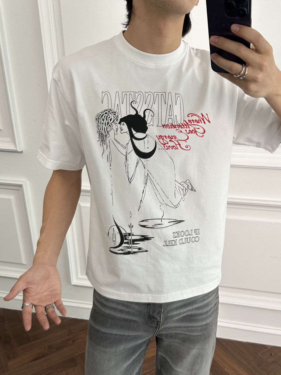 Medusa Cooling Cotton Graphic Tee