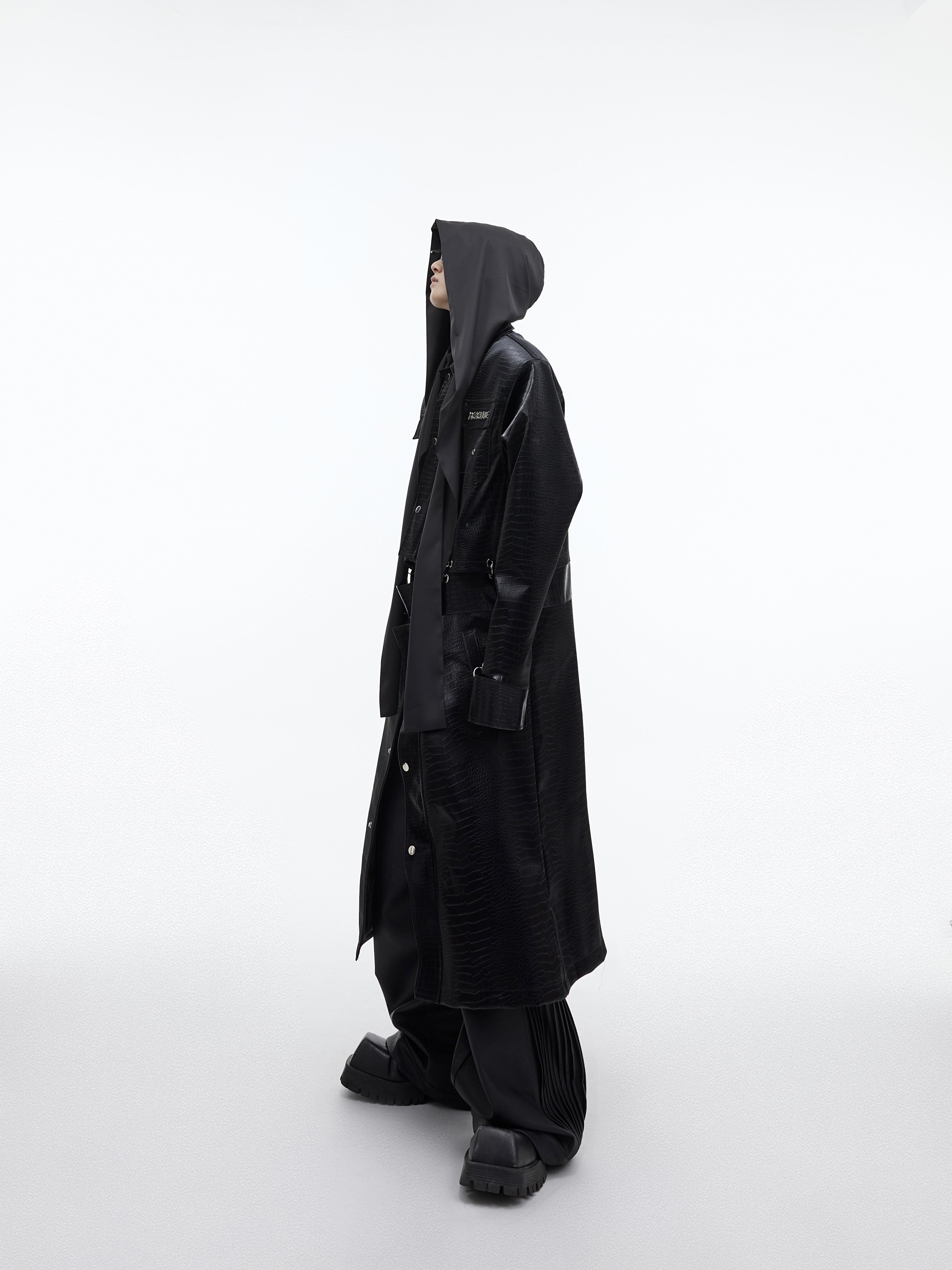 Silk-Touch Hooded Solid Shirt