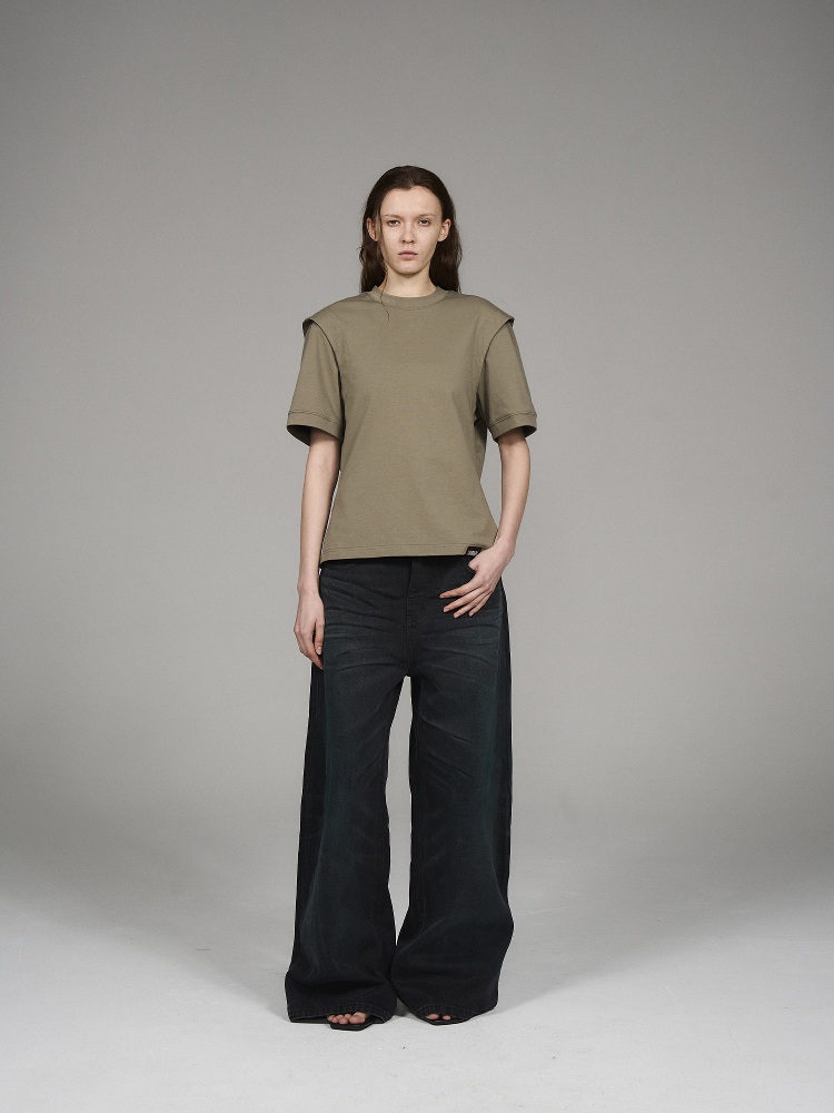 BLINDNOPLAN Level Series Blue Washed Distressed Denim Jeans