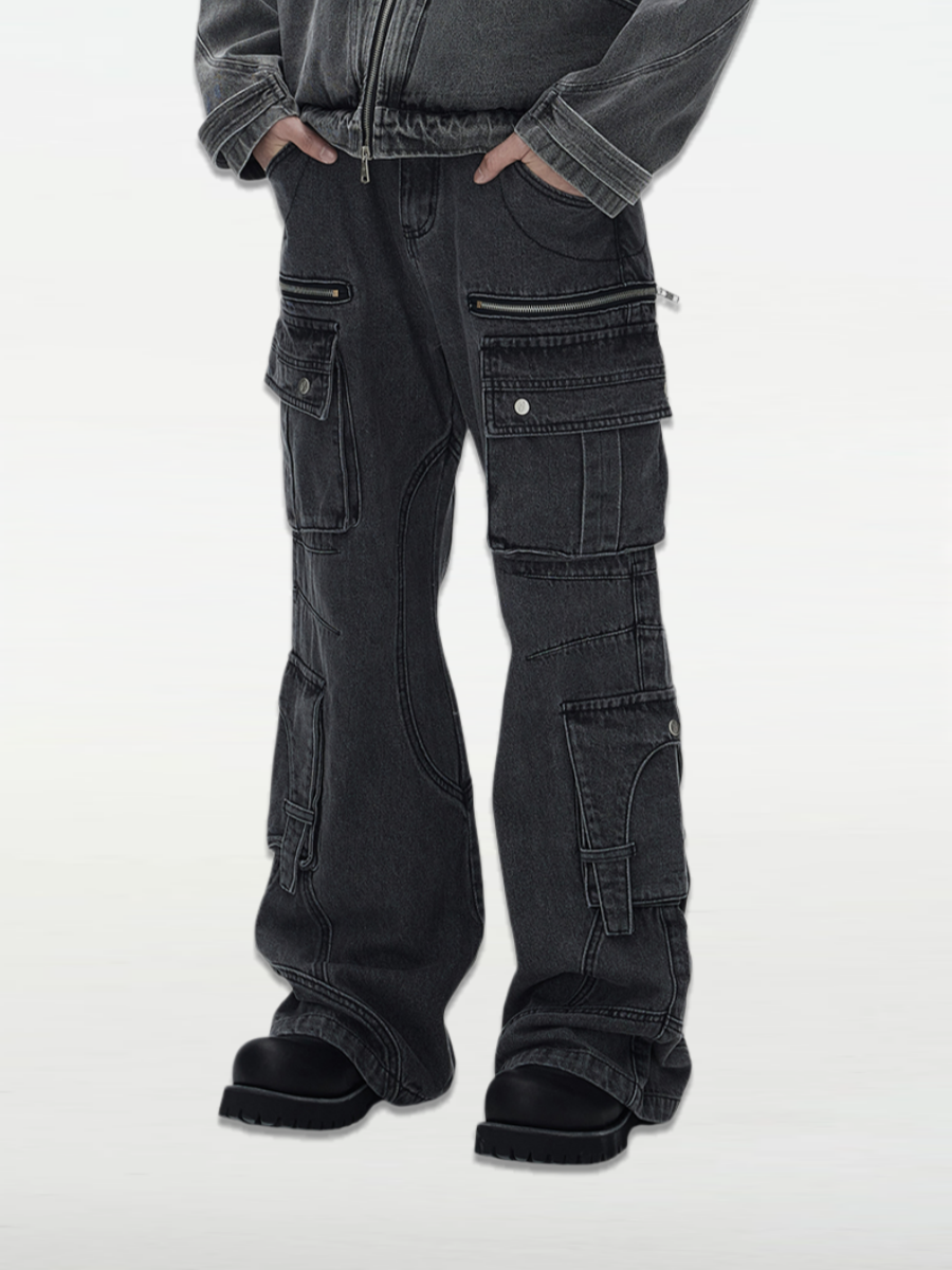 Heavy Duty Shell Cargo Jeans