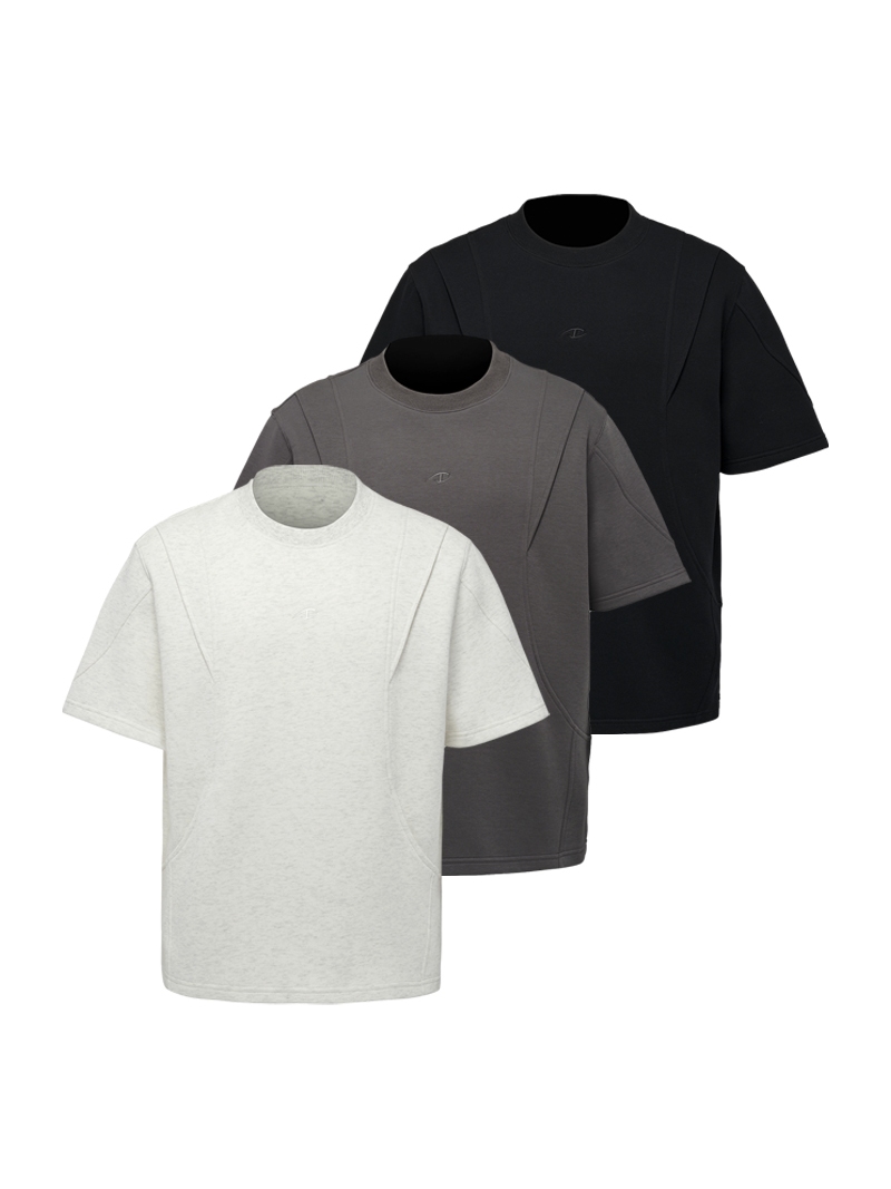 CATSSTAC Foam-Knit Paneled T-Shirt