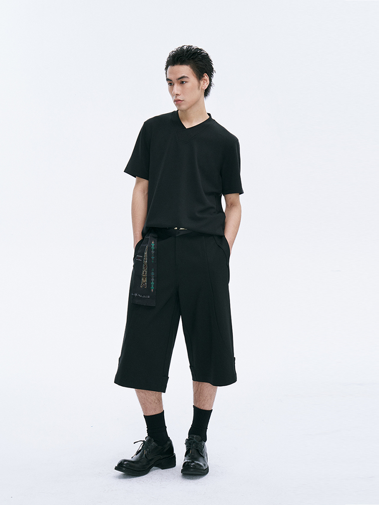 Razor Gang Wool-Blend Cropped Trousers