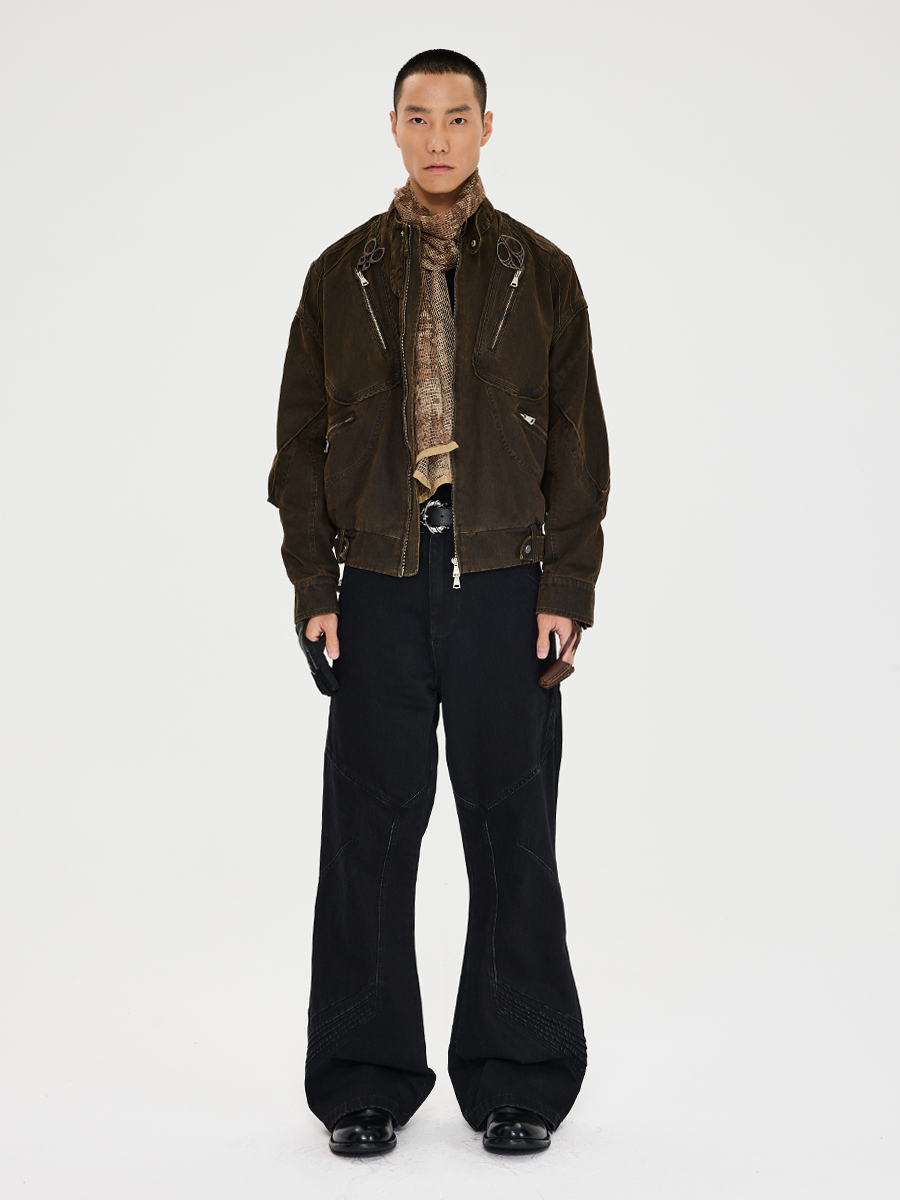 Wandering Dragon Safari Washed Jacket