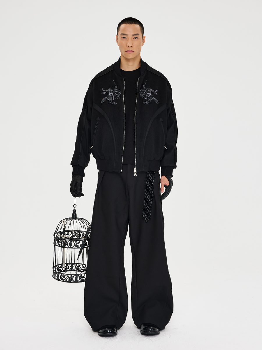 Paladin Embroidered Wool Jacket