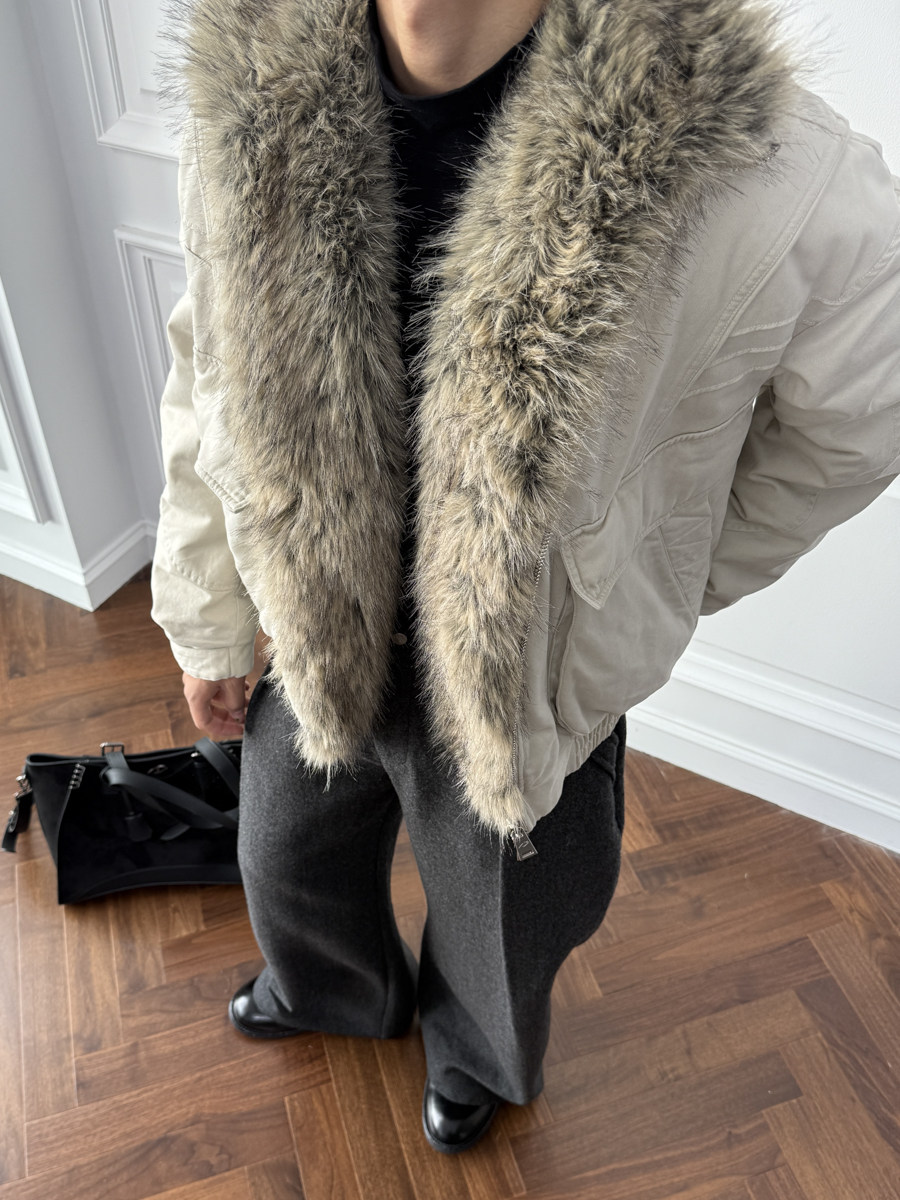 Lion King Detachable Scarf Condor Jacket