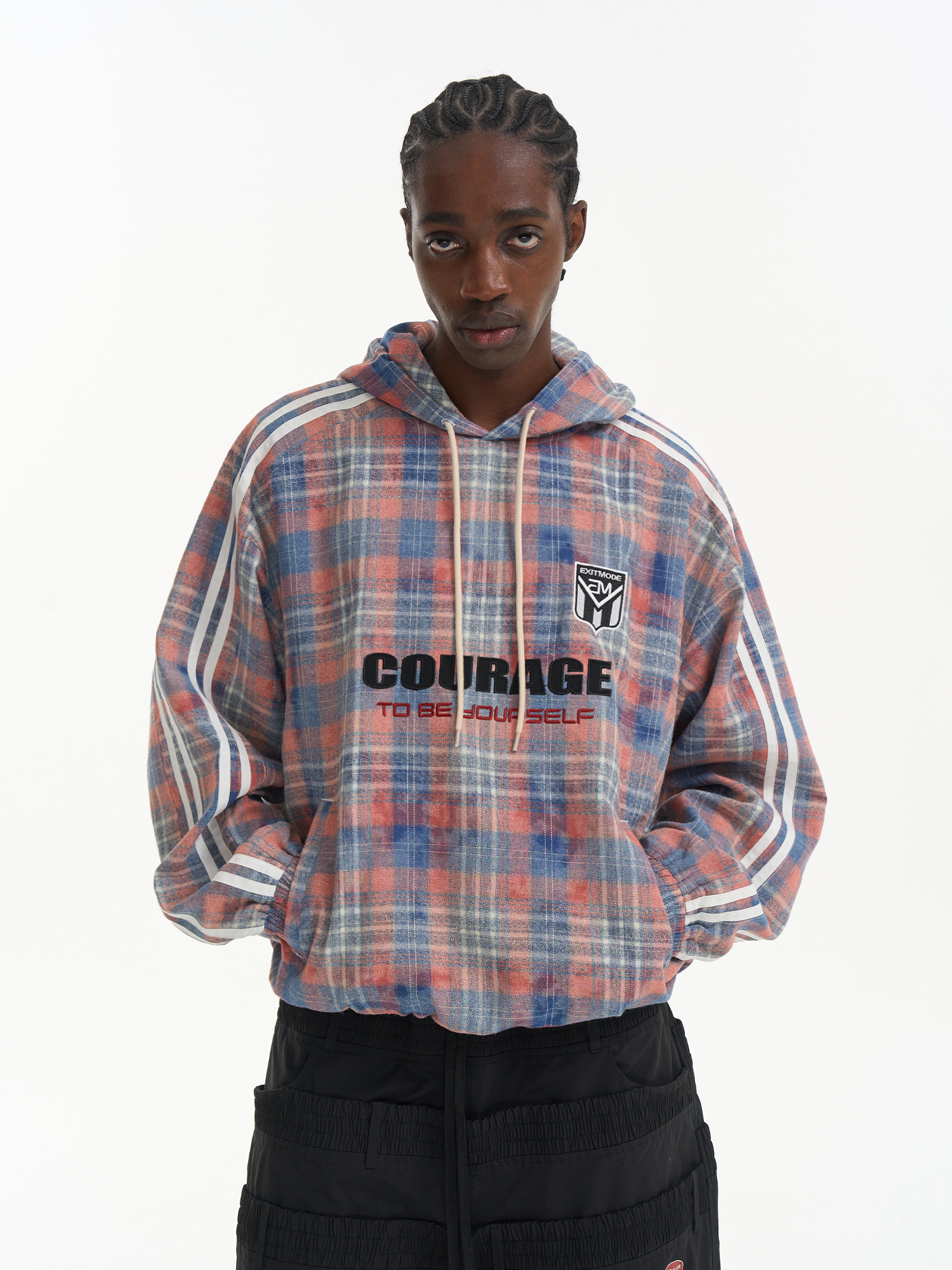 Plaid Sport Hoodie