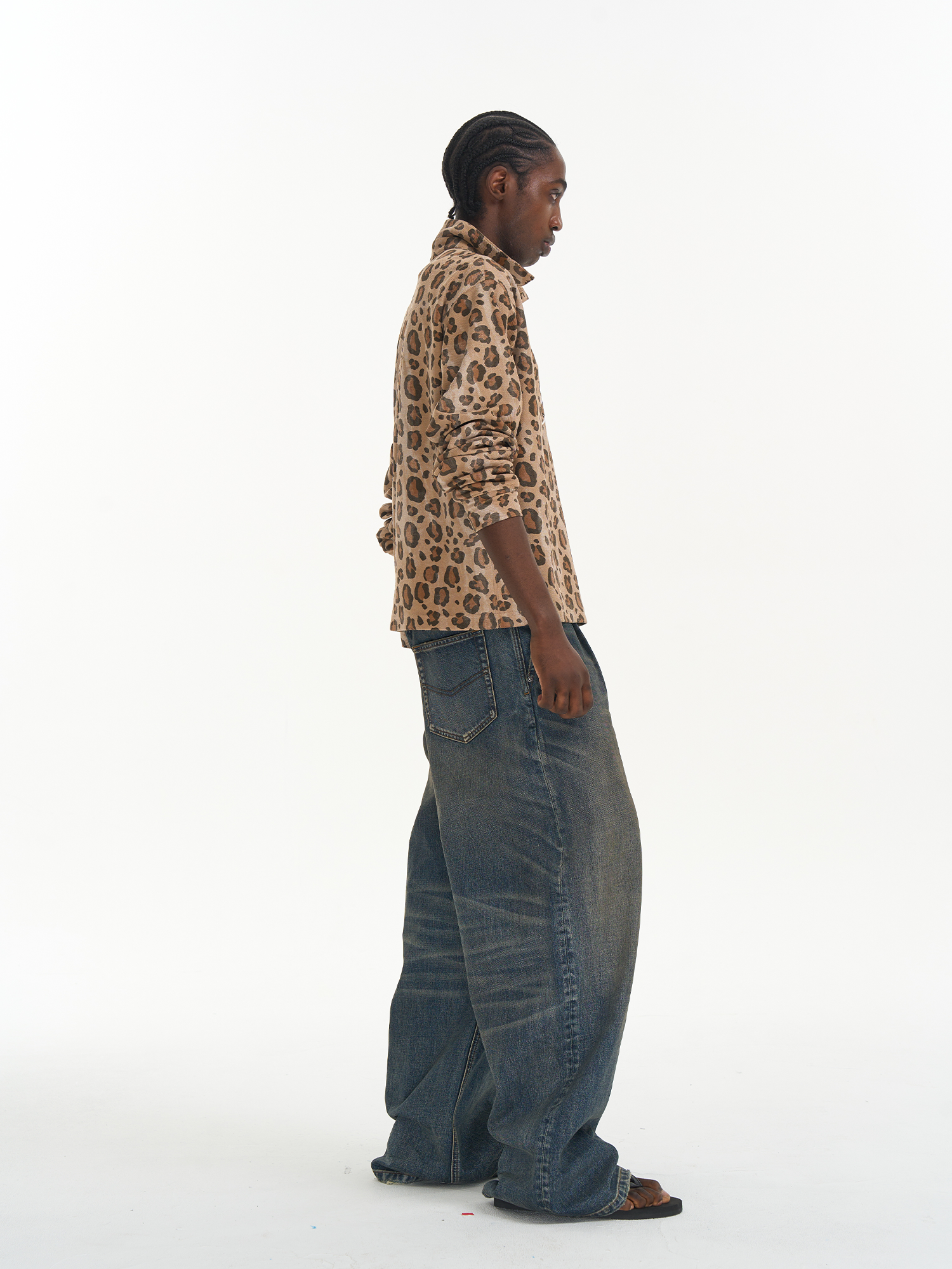 Leopard Print Sport Polo