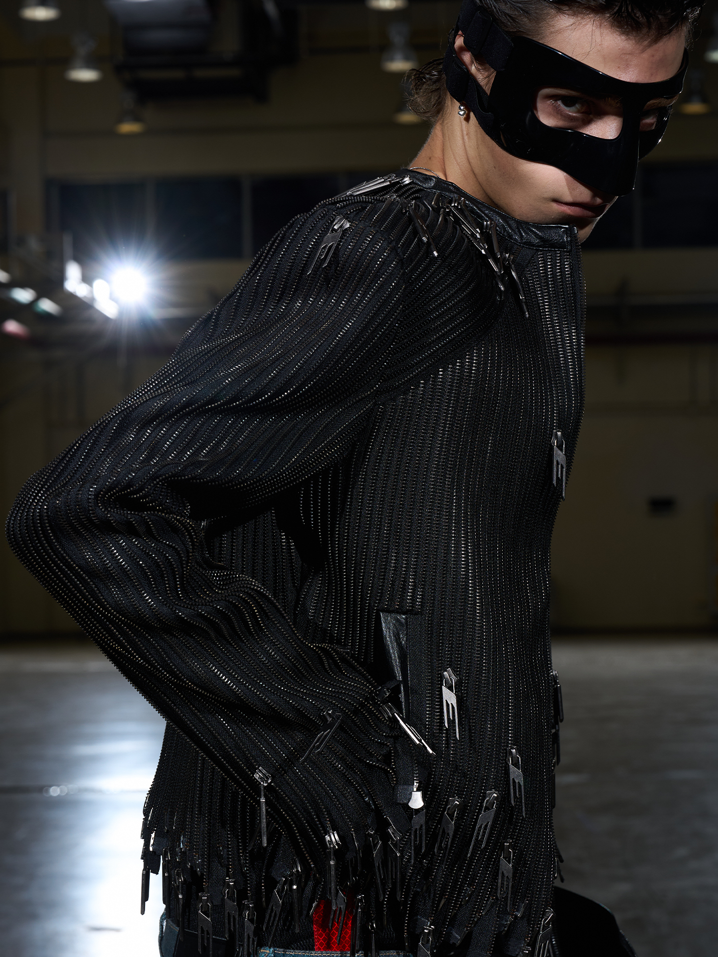 Custom Zipper Tassel Oversized Jacket