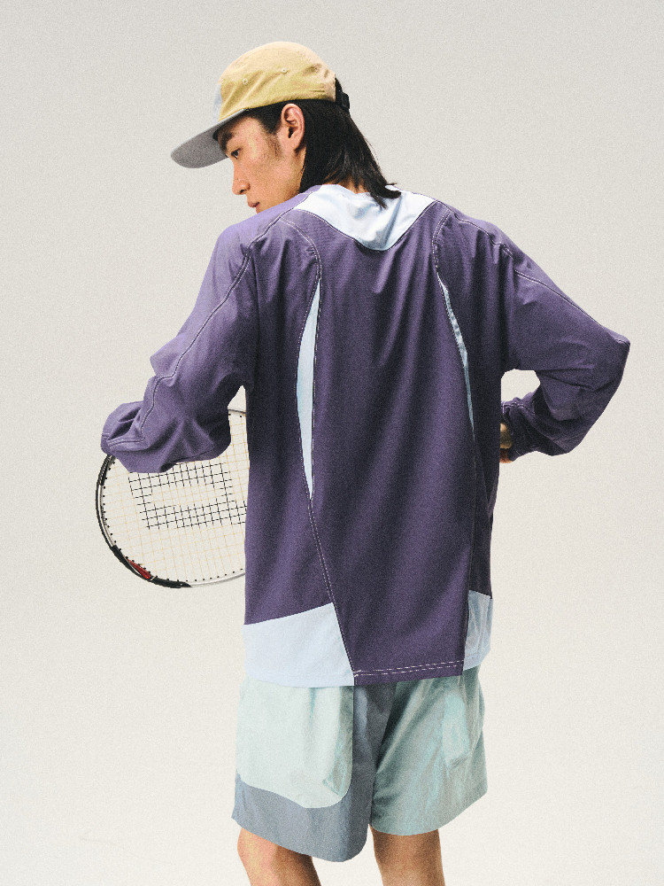 Rudolf Moisture-Wicking Cooling Color-Block Long Sleeve