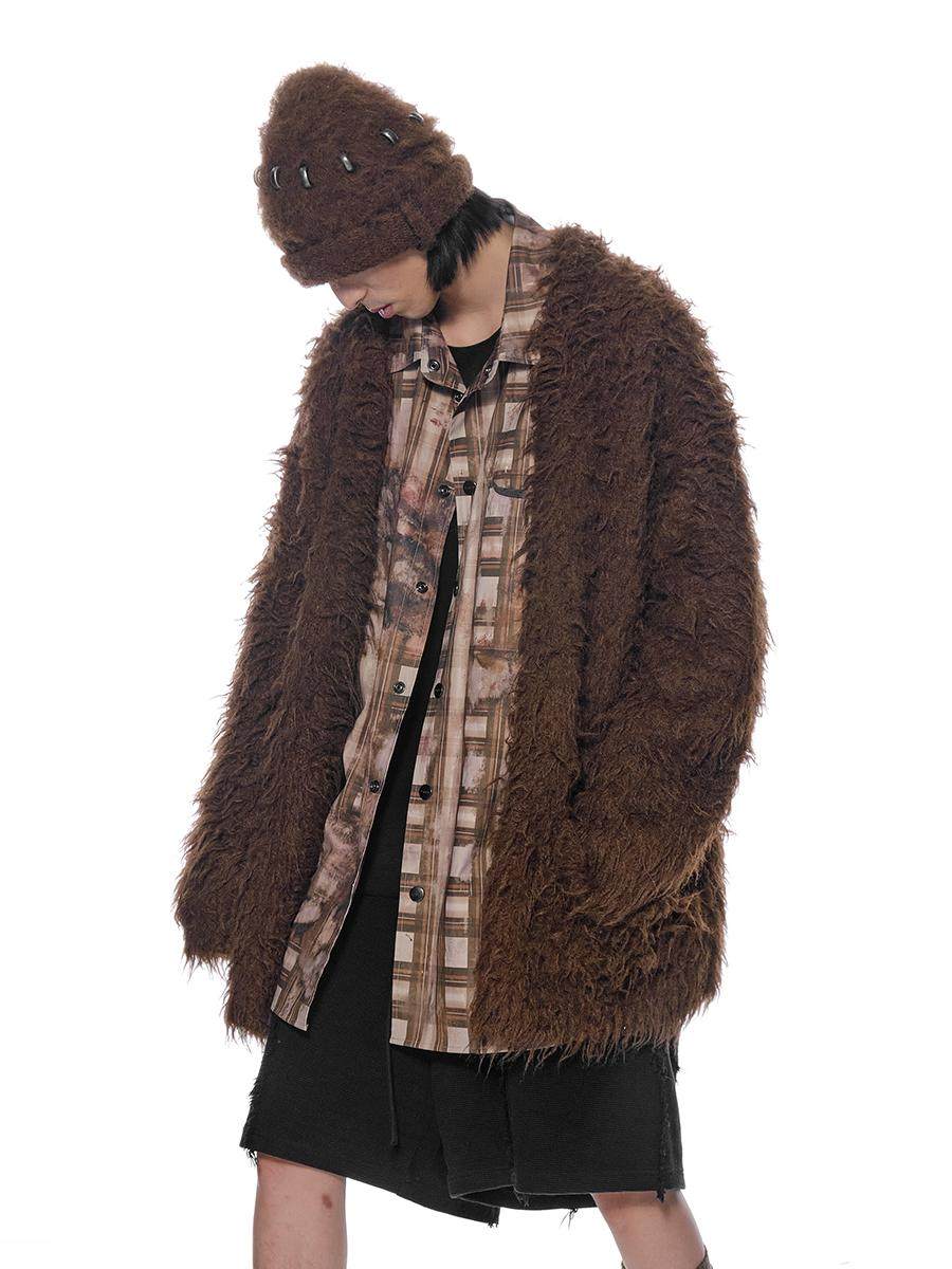 SAVAGE Wool Cardigan Jacket