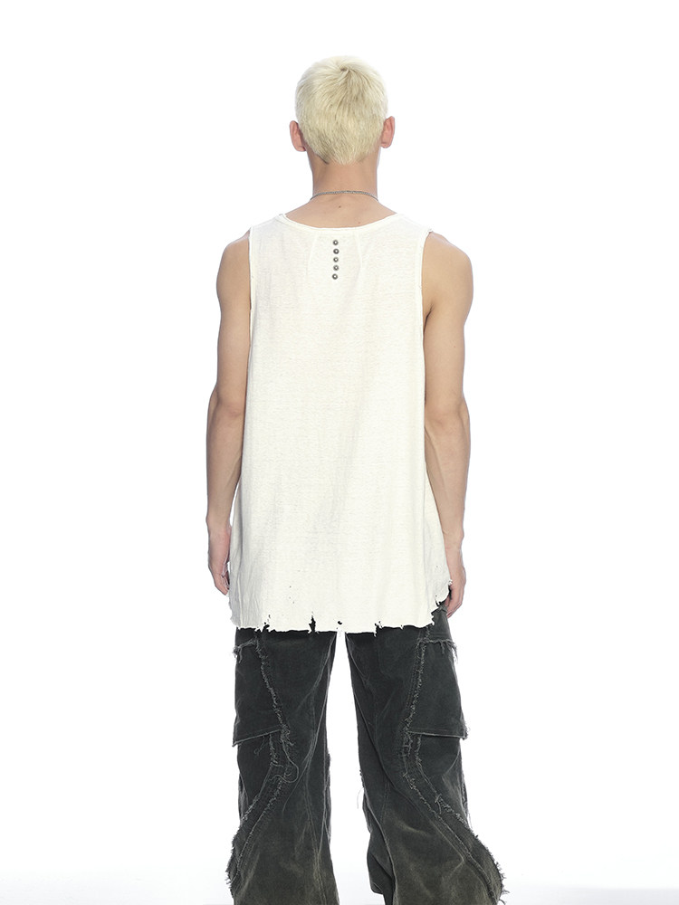 JUNK DOG Distressed Tank