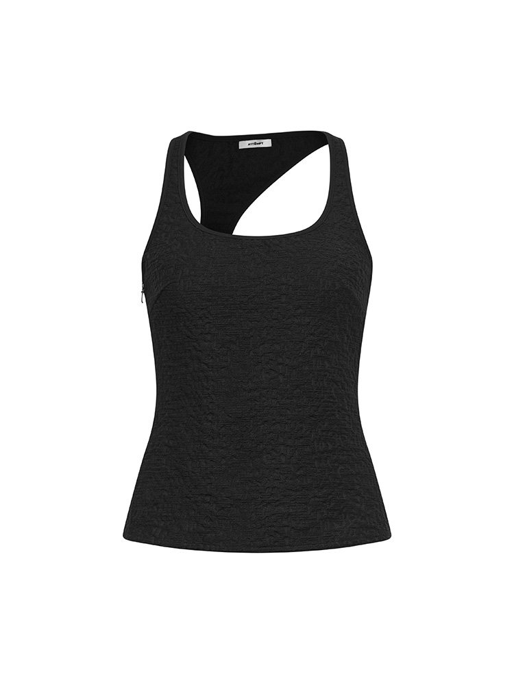 Organic Weave Sleeveless Top