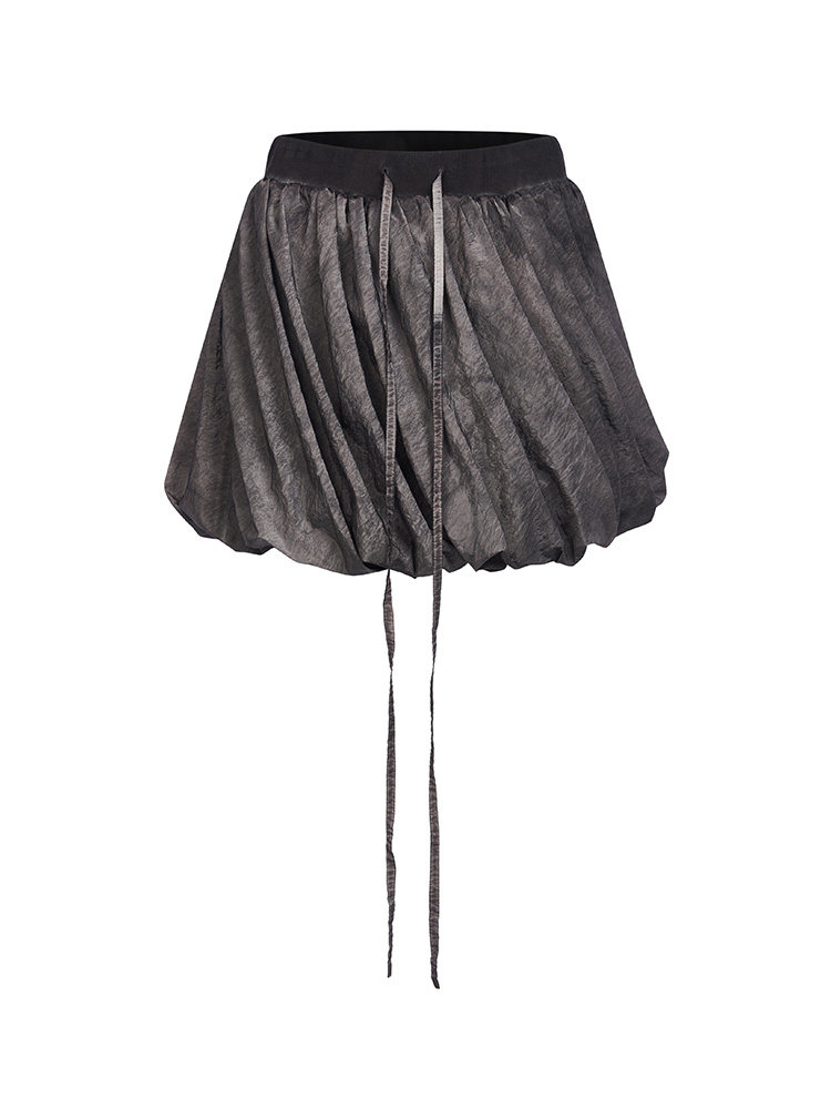 Double-Layered Wrap Skirt
