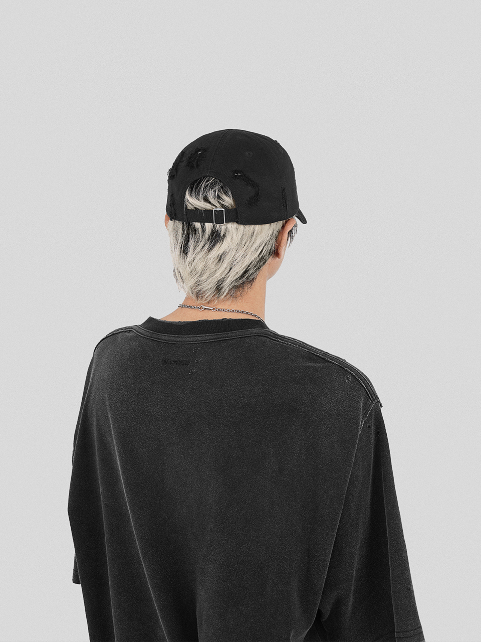 UNDERWATER SS23 RIPPED WASHED CAP