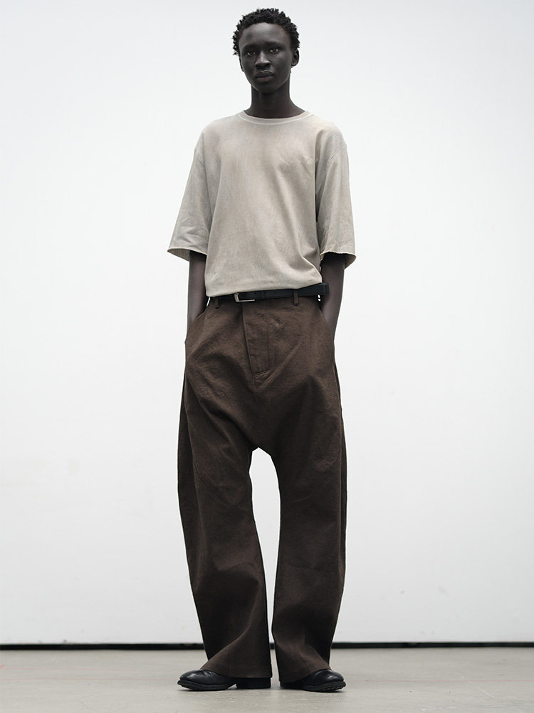 Curved-Knife Spiral Pants