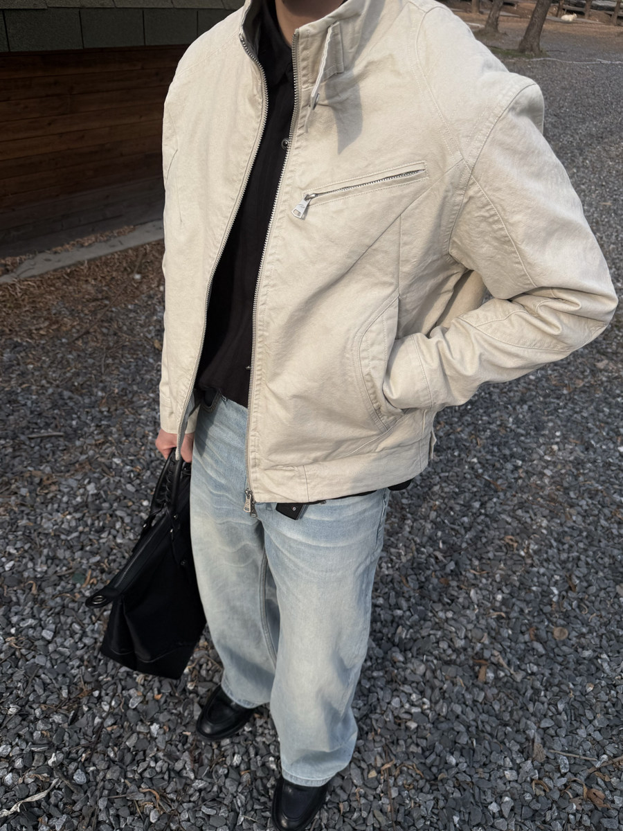 Ghost Washed Canvas Jacket