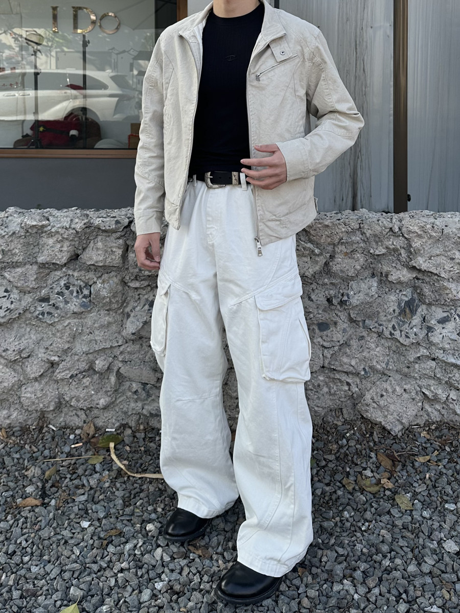 Palace Portico Raw Denim Cargo Pants