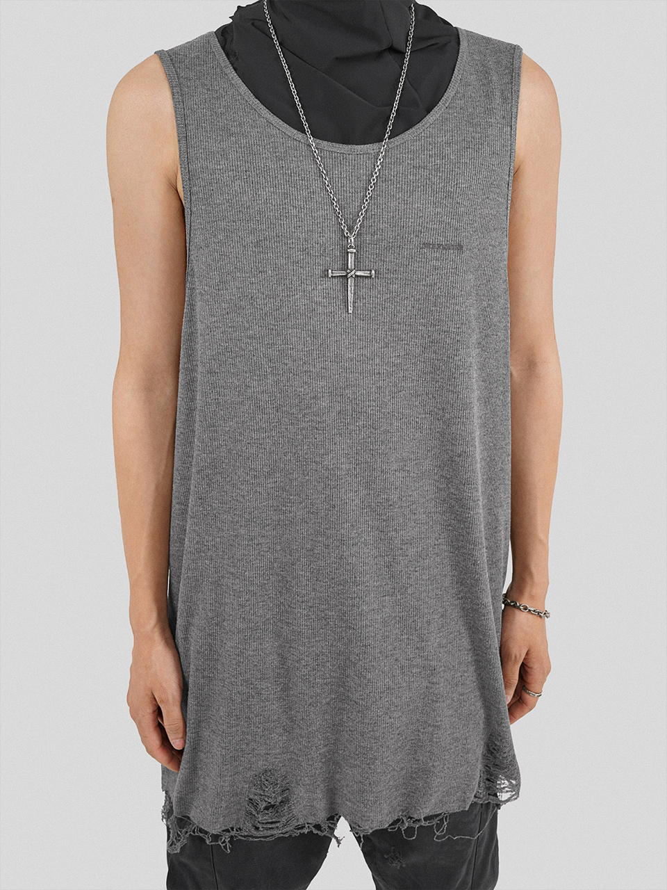 UNDERWATER AW23 RIPPED RAW EDGE TANK