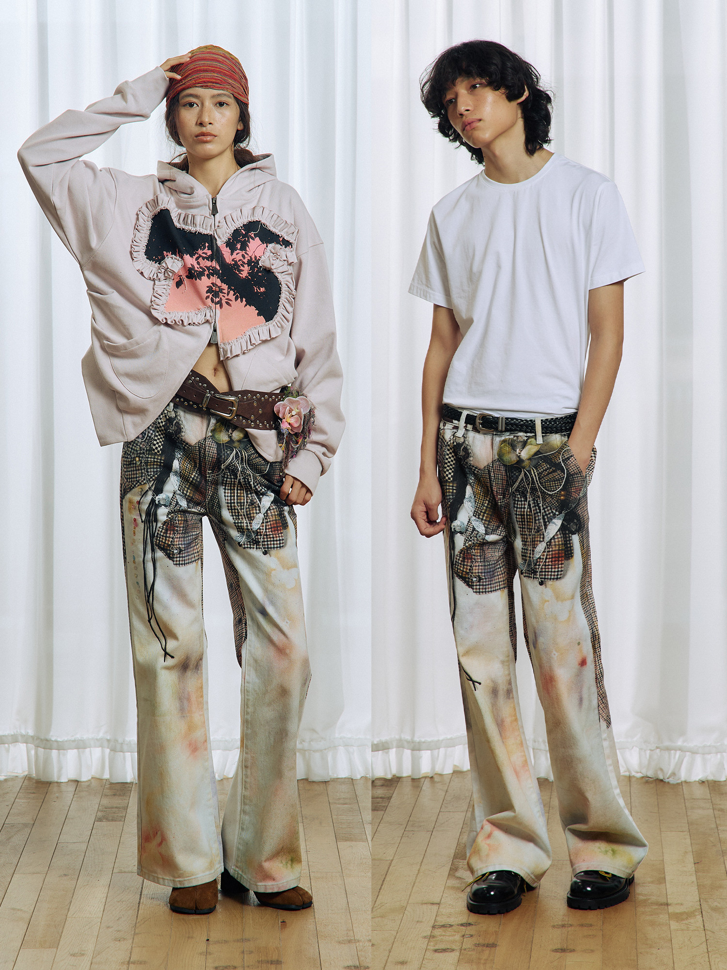 Aiyana 3D Print Jeans