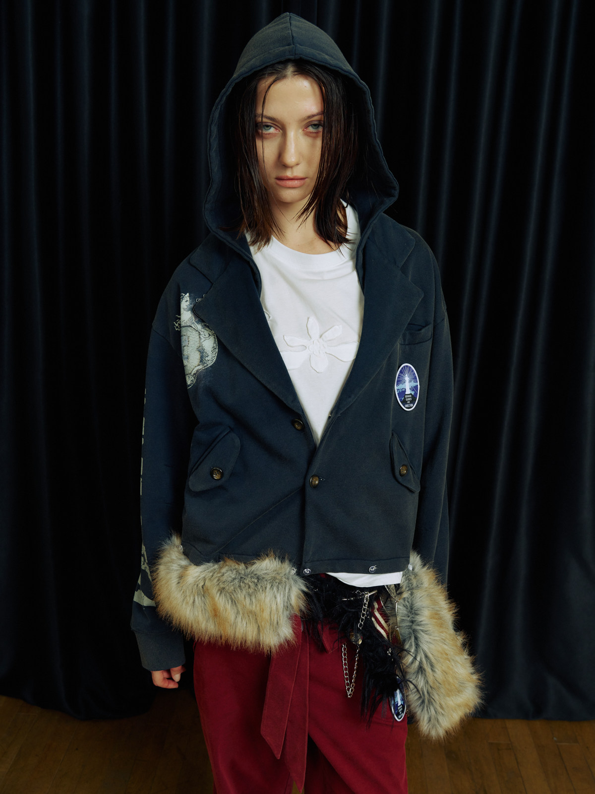 Heart of ODVAHA Hoodie Blazer