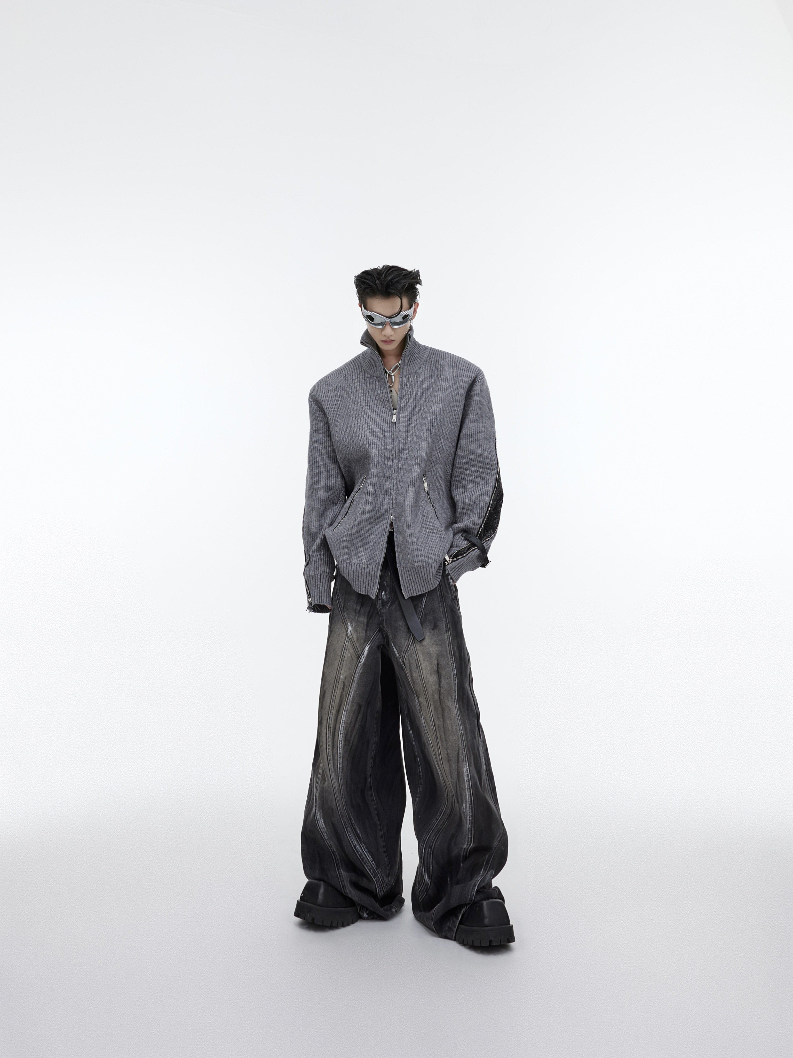 Wasteland Washed Loose Jeans