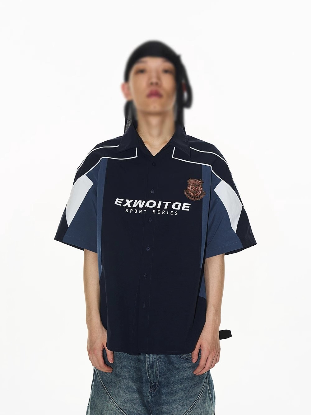 EXITMODE BY BLINDNOPLAN Colorblock Sports Shirt