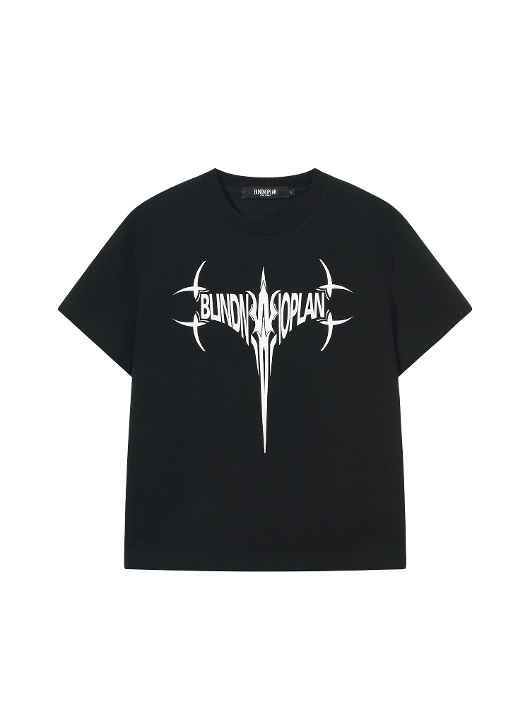 BLINDNOPLAN Level Series Logo Print Short Sleeve T-Shirt