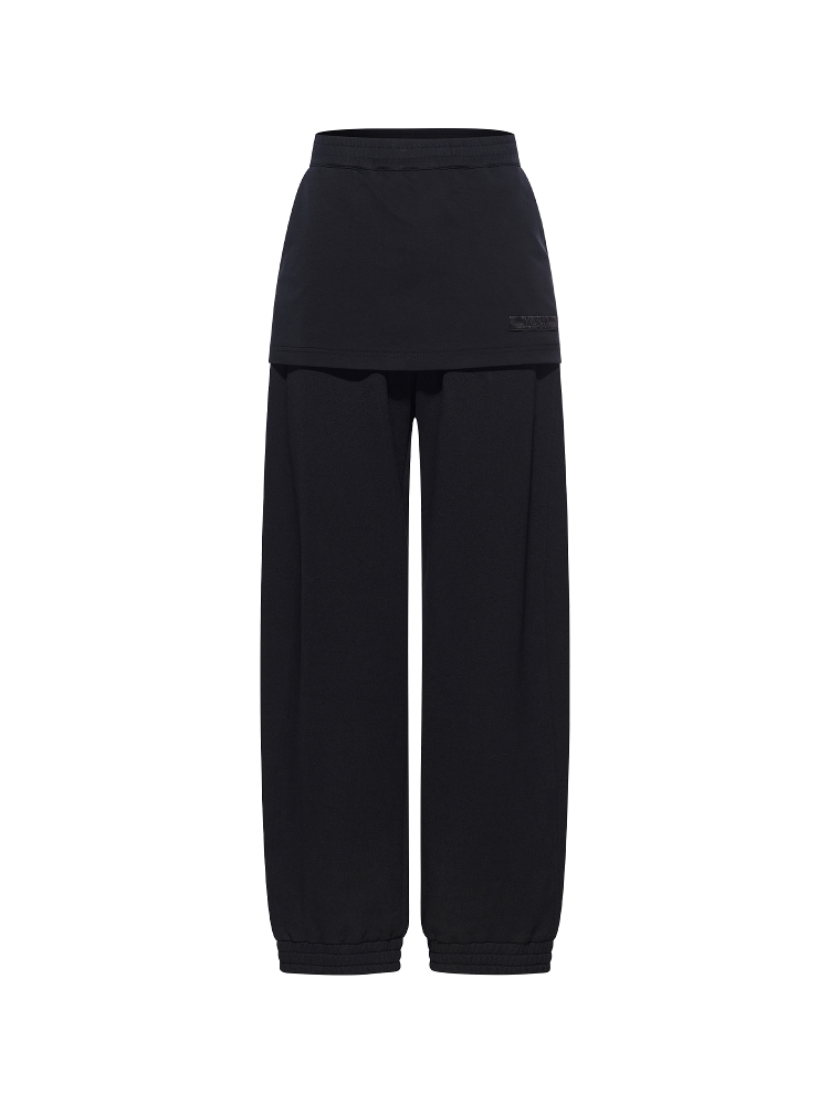 BLINDNOPLAN Level Series Layered Sporty Drawstring Jogger Pants