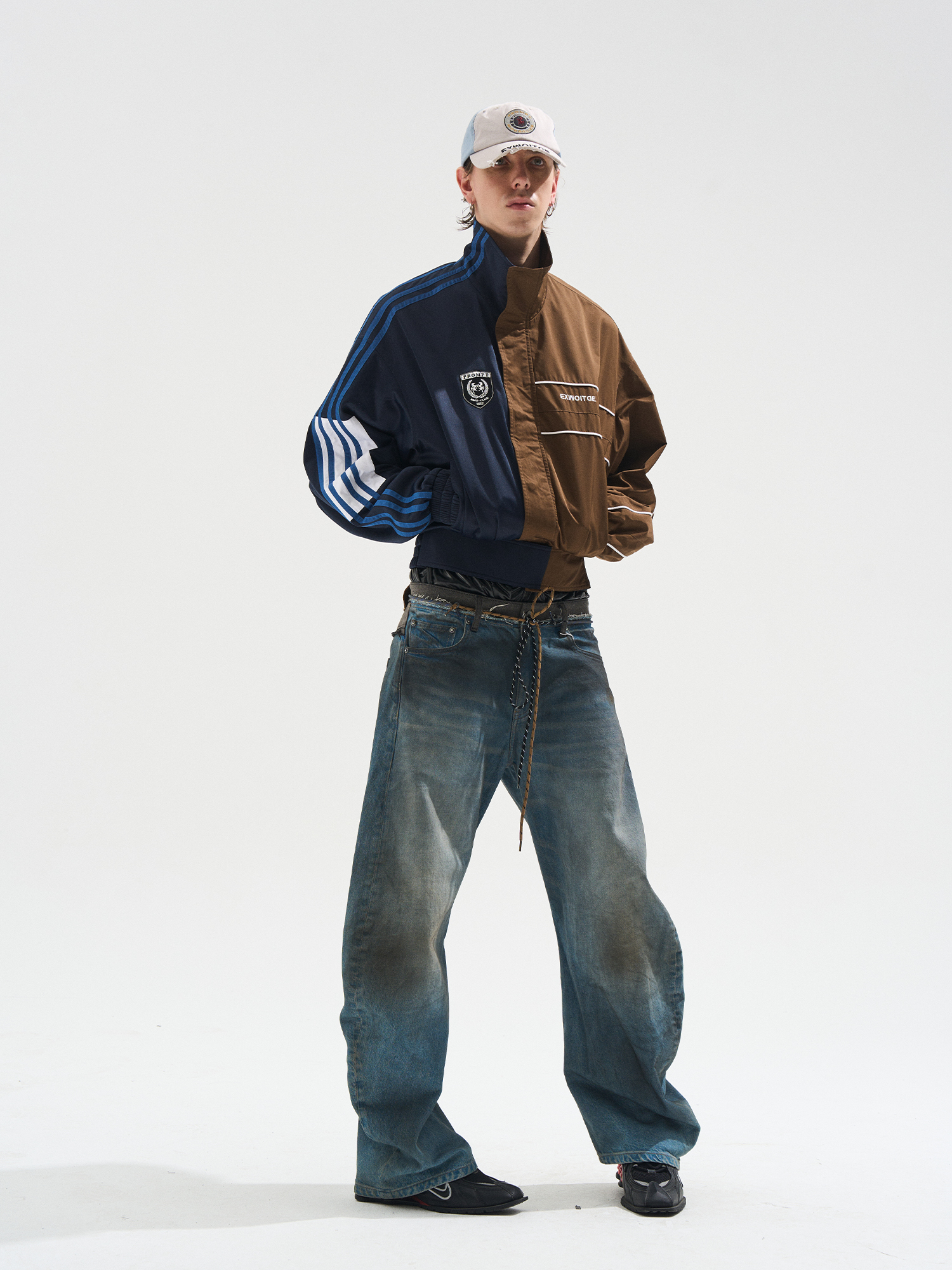 EXITMODE BY BLINDNOPLAN Yin-Yang Sports Jacket