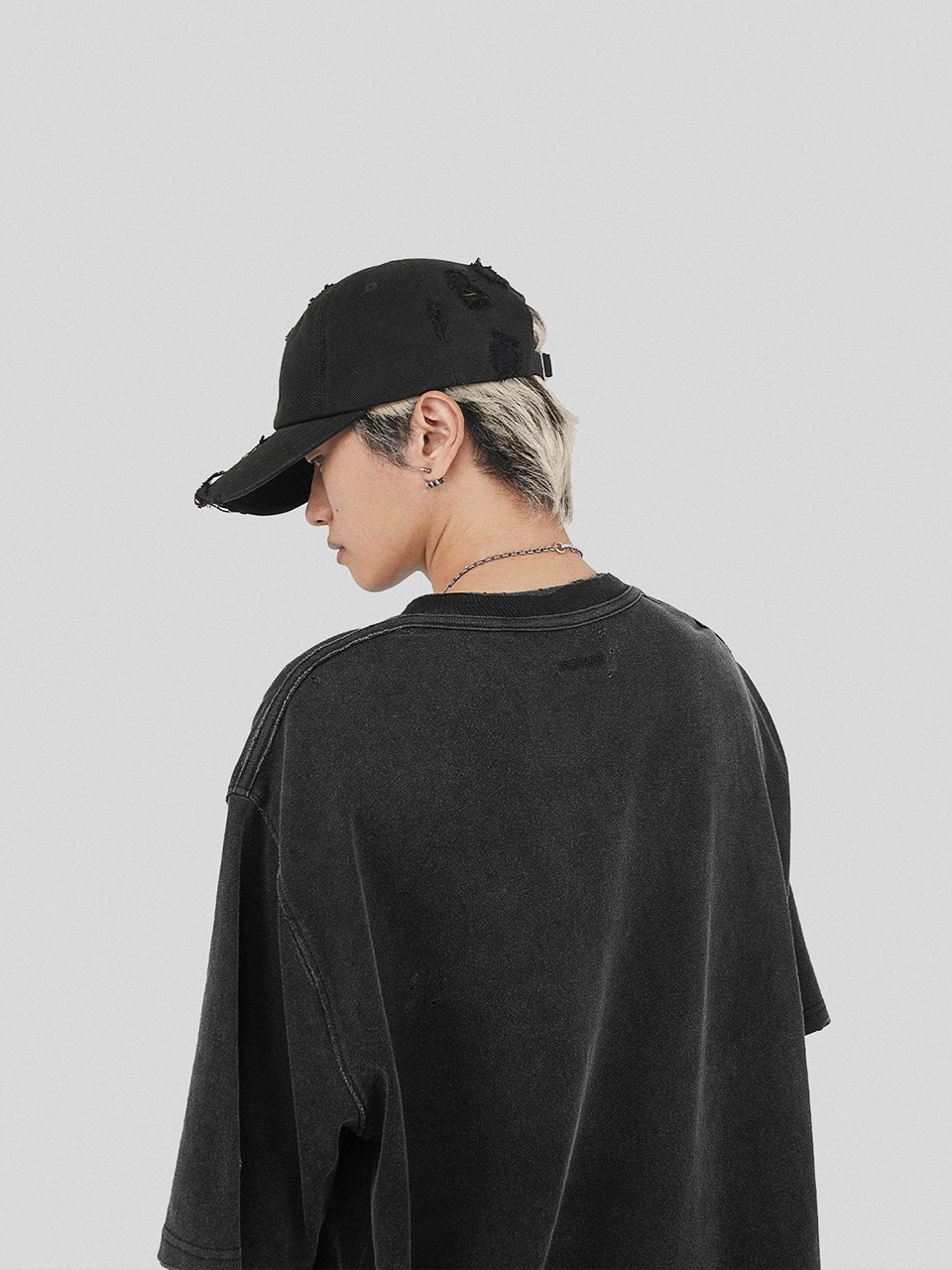 UNDERWATER SS23 RIPPED WASHED CAP