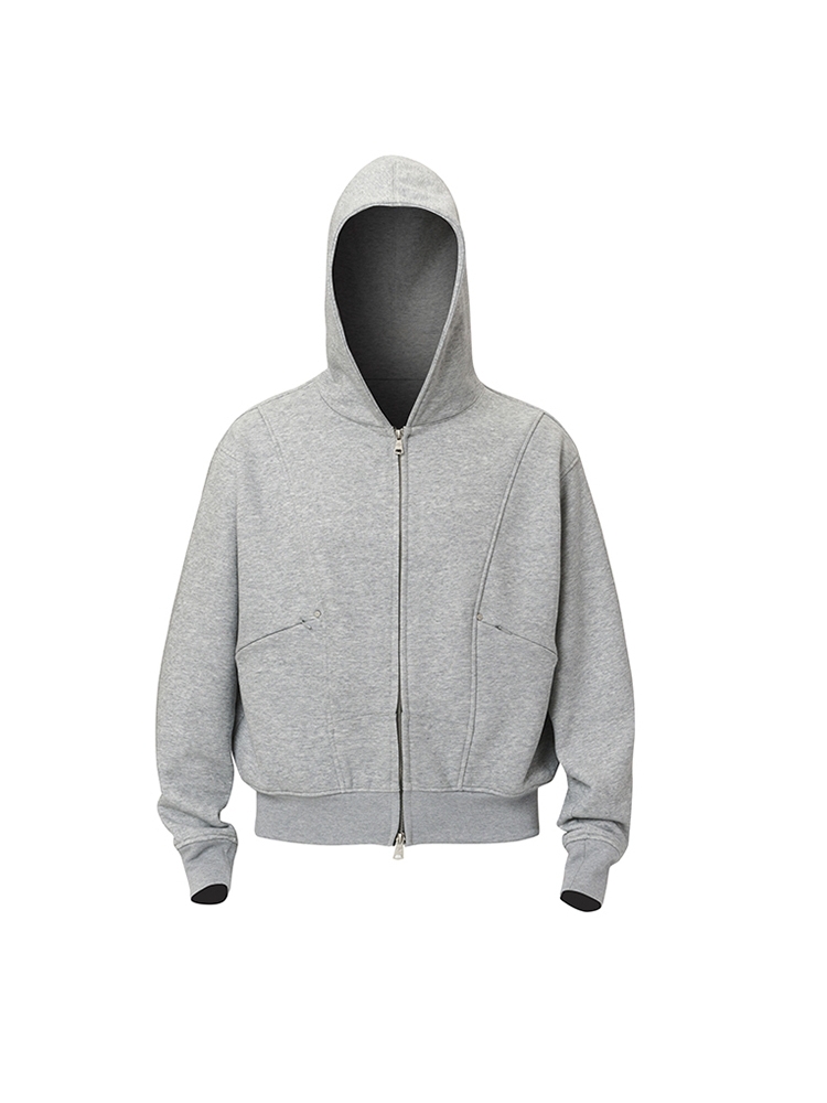 CATSSTAC Heavyweight Arc-Seamed Hooded Zip-Up