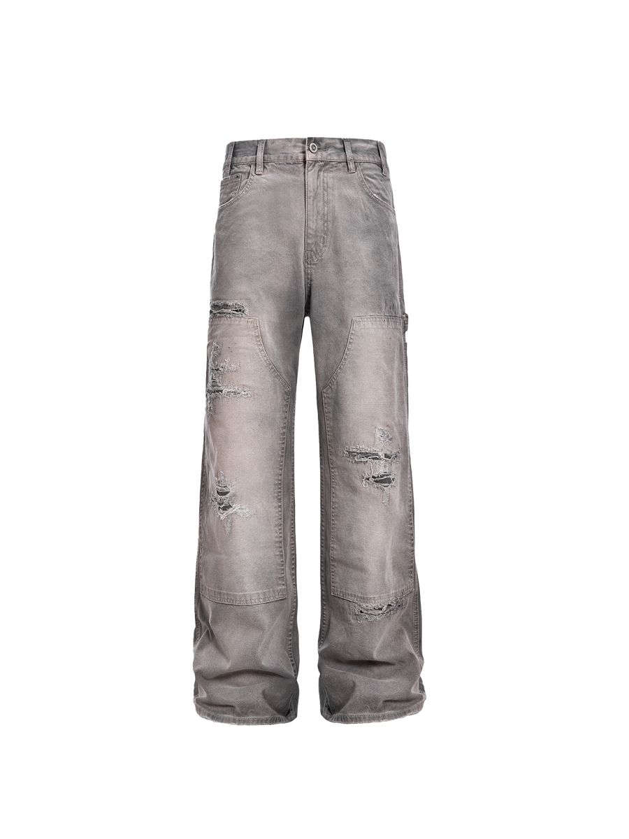Snake Catcher Heavyweight Distressed Timber Pants