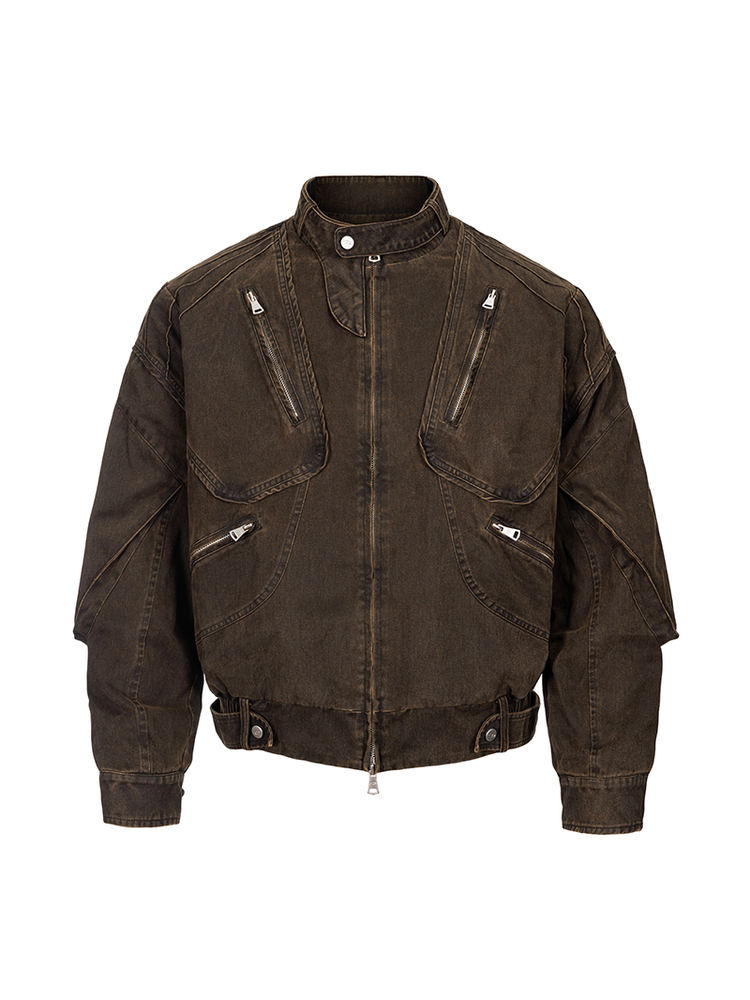 Wandering Dragon Safari Washed Jacket