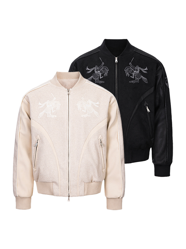 Paladin Embroidered Wool Jacket
