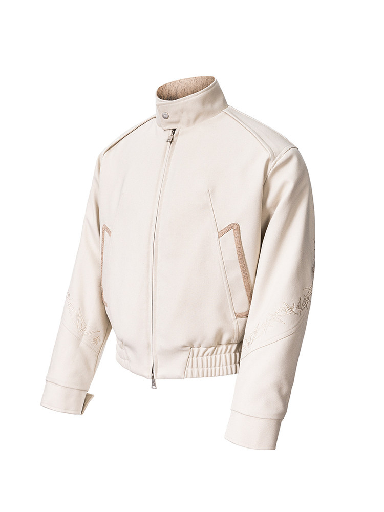 Thorn-Embroidered Condor Jacket