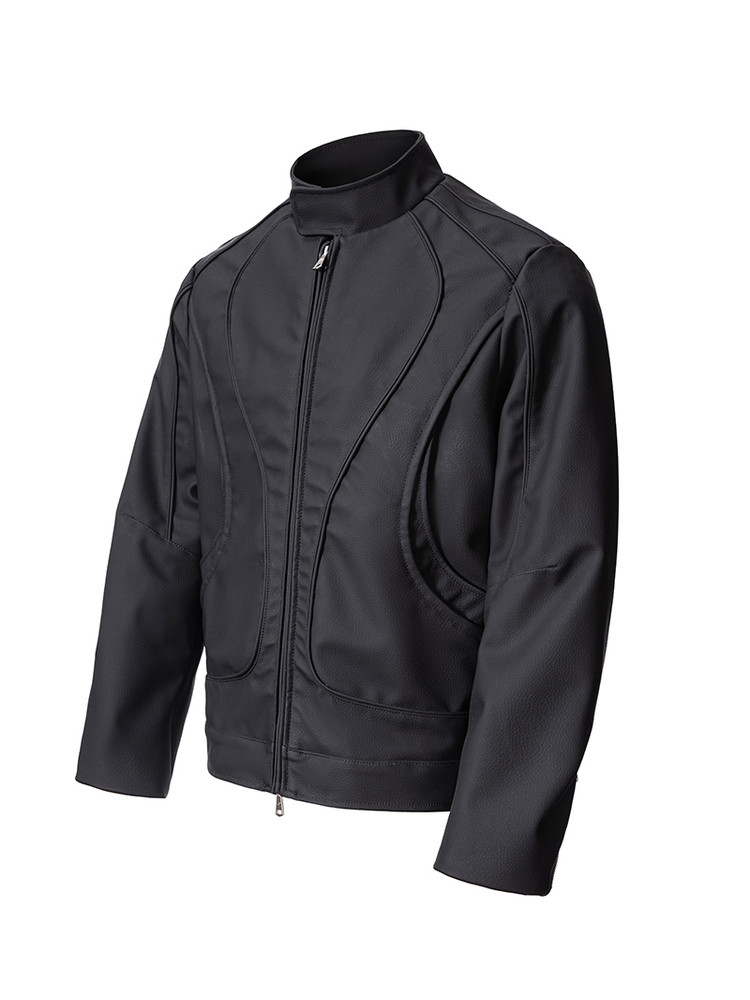 Rafa Six-Protection Leather Motorcycle Jacket