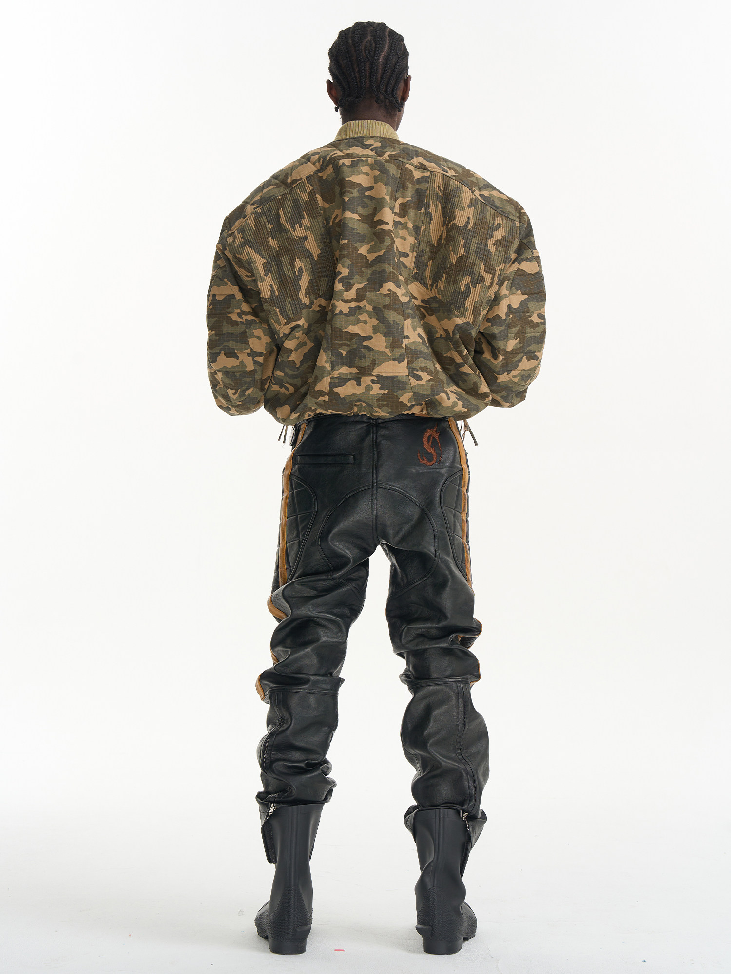 Heavy-Duty Oversized Camouflage Jacket