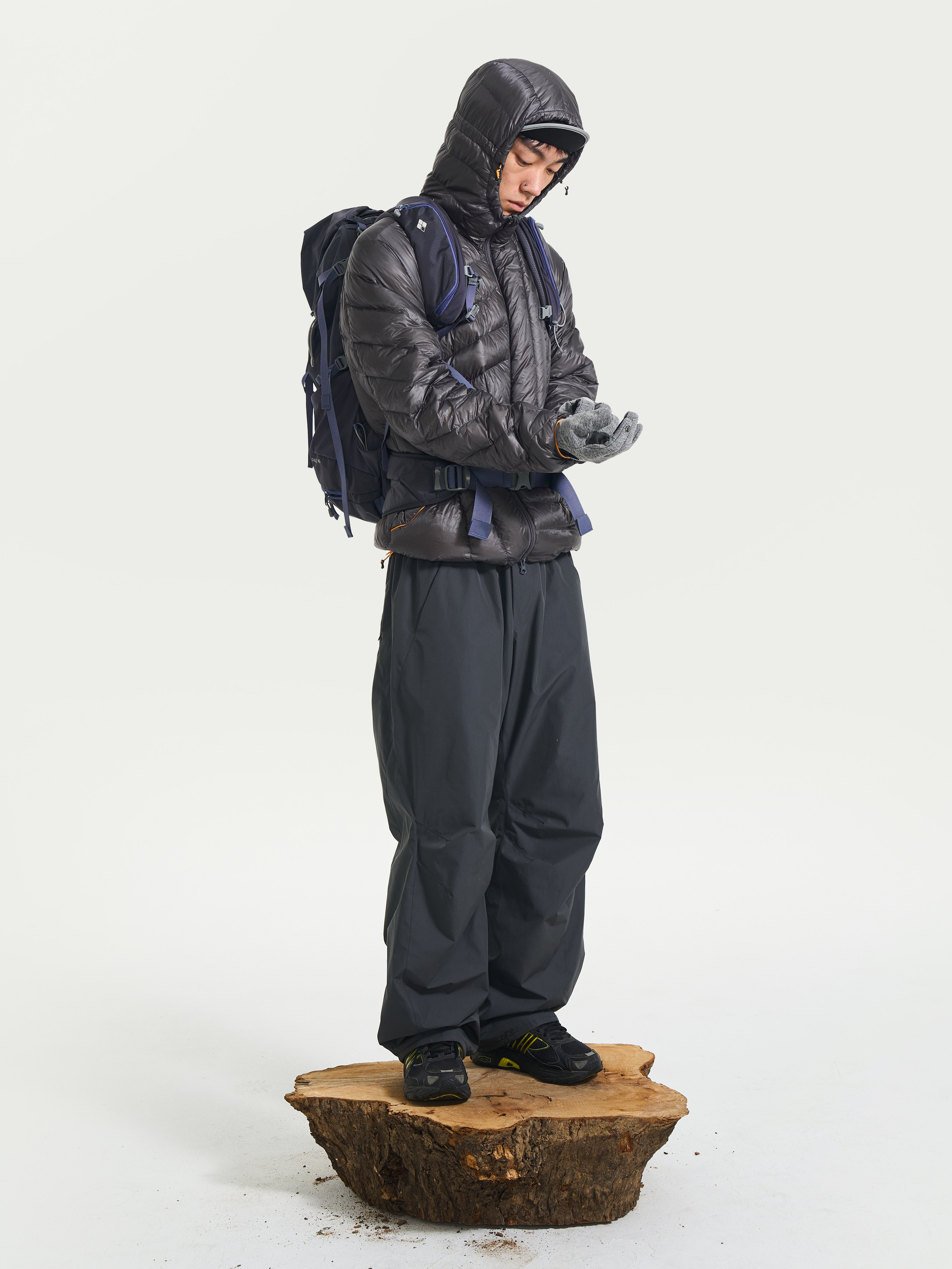 White Duck Down Water-Repellent Windproof Down Jacket