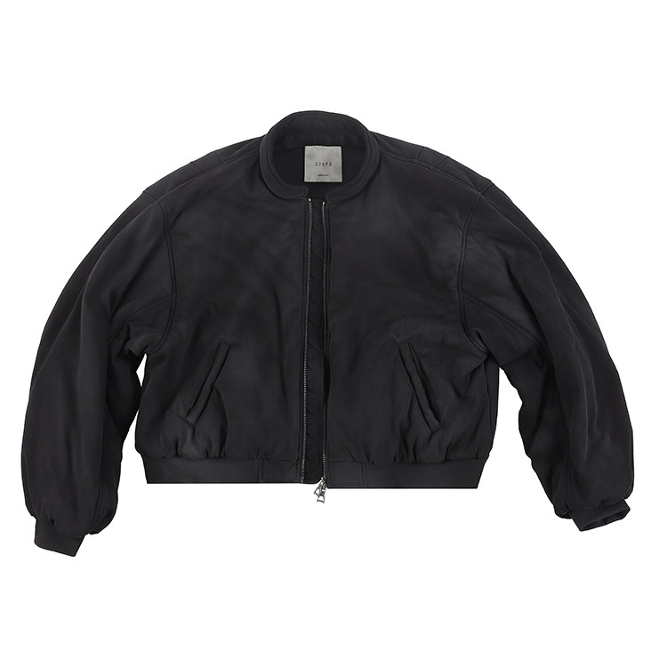 Oversized Shoulder-Padded Jacket