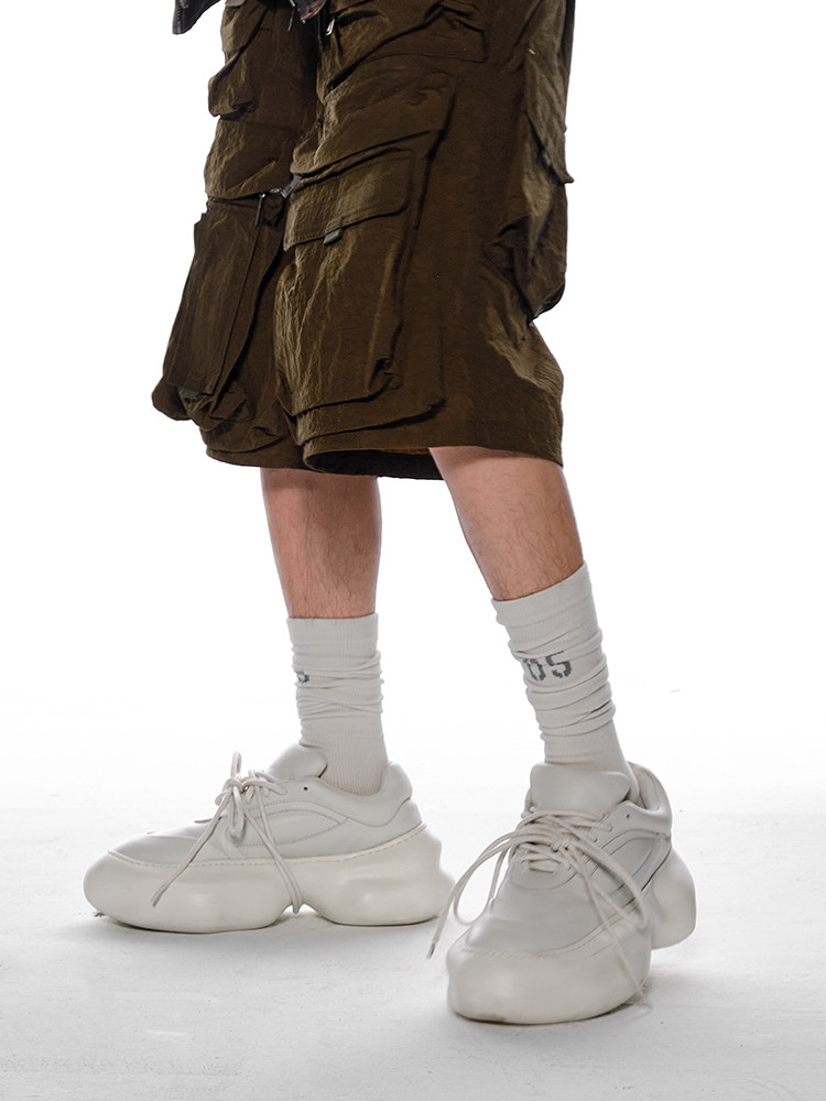 ENGINEER Leather Sneakers