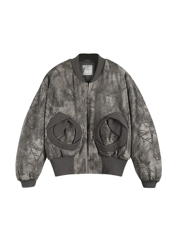 FORESTCAMO Camo Print Cotton Jacket