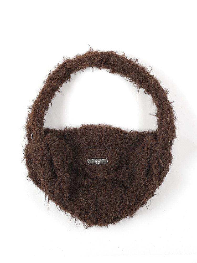 SAVAGE Wool & Silver Accent Sling Bag