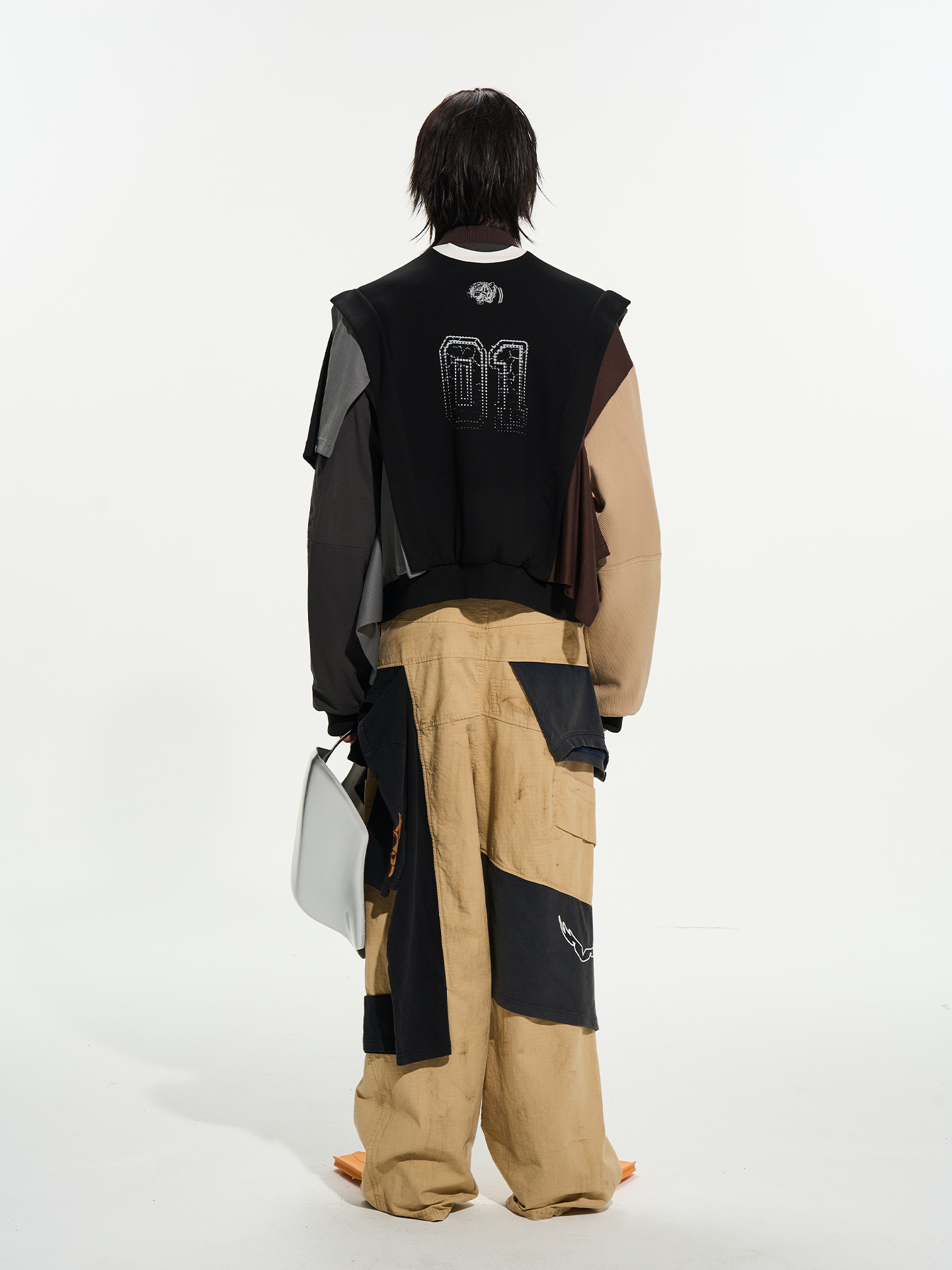 Multi‑Color Patchwork Reversible Jacket