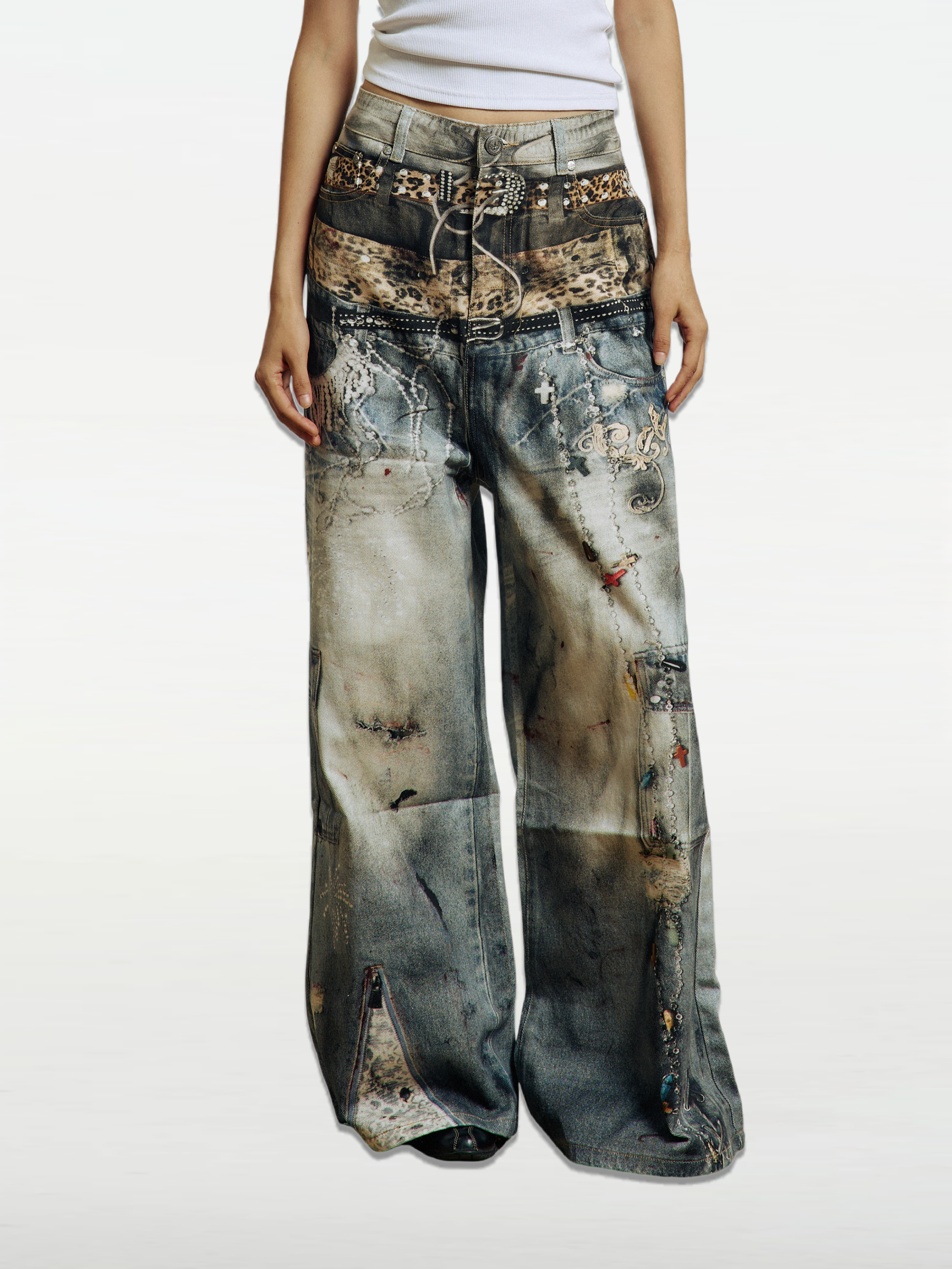 Addition and Subtraction 3D Print Jeans