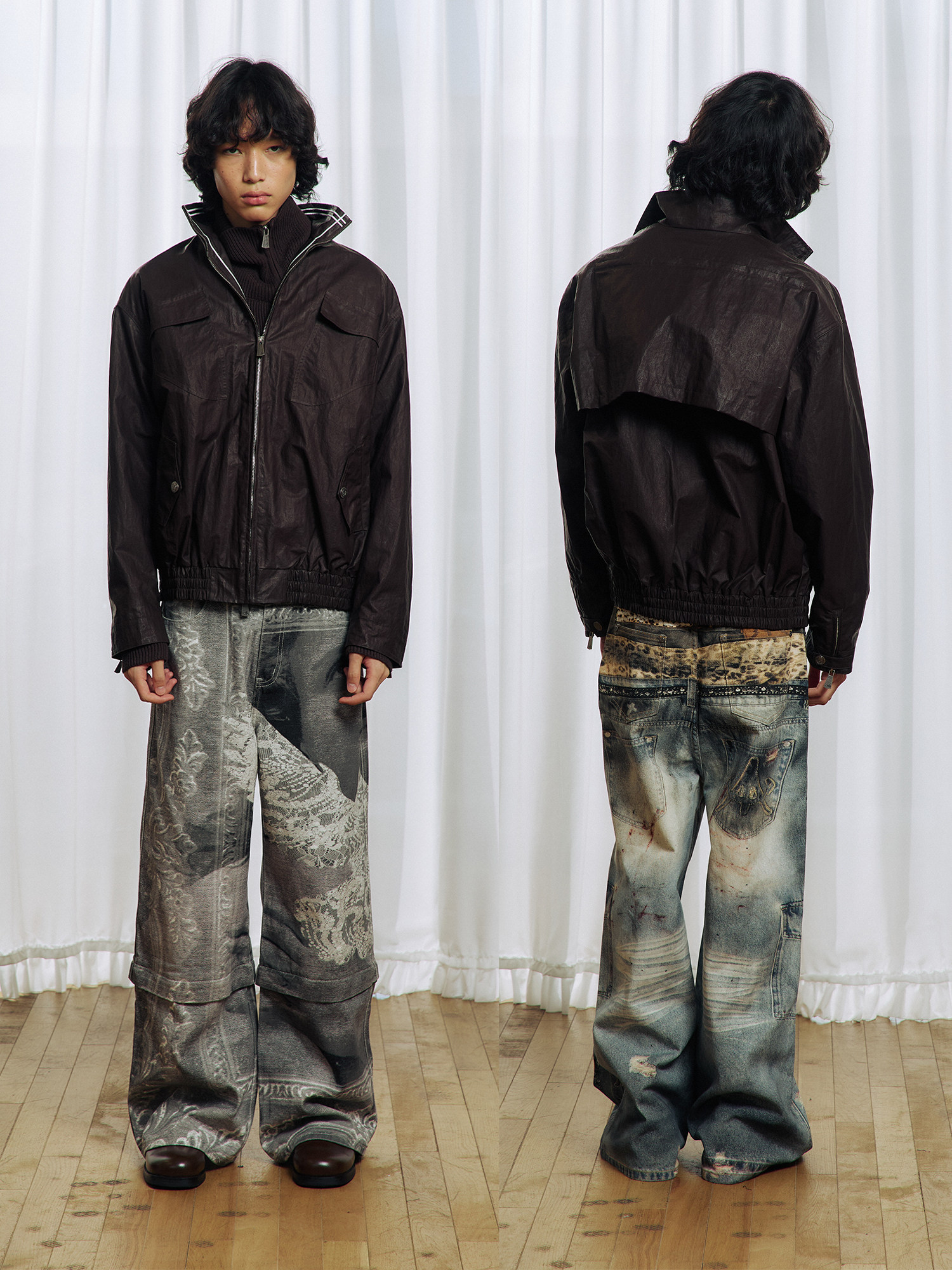 Oil Wax Leather Jacket