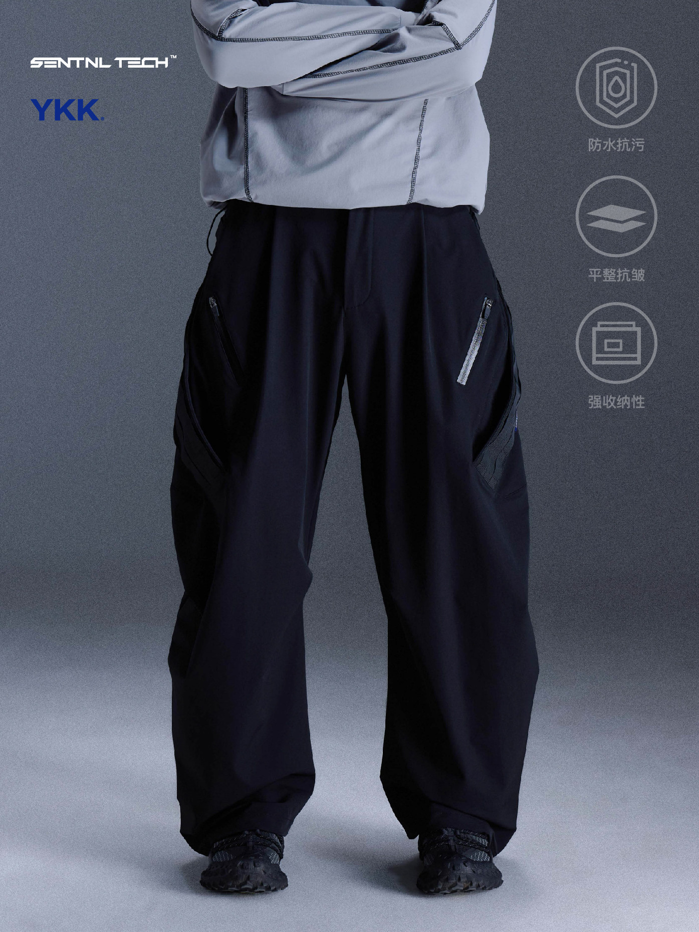 [SENTINEL-3rd Gen] Molle System Curved-Knife Cargo Pants