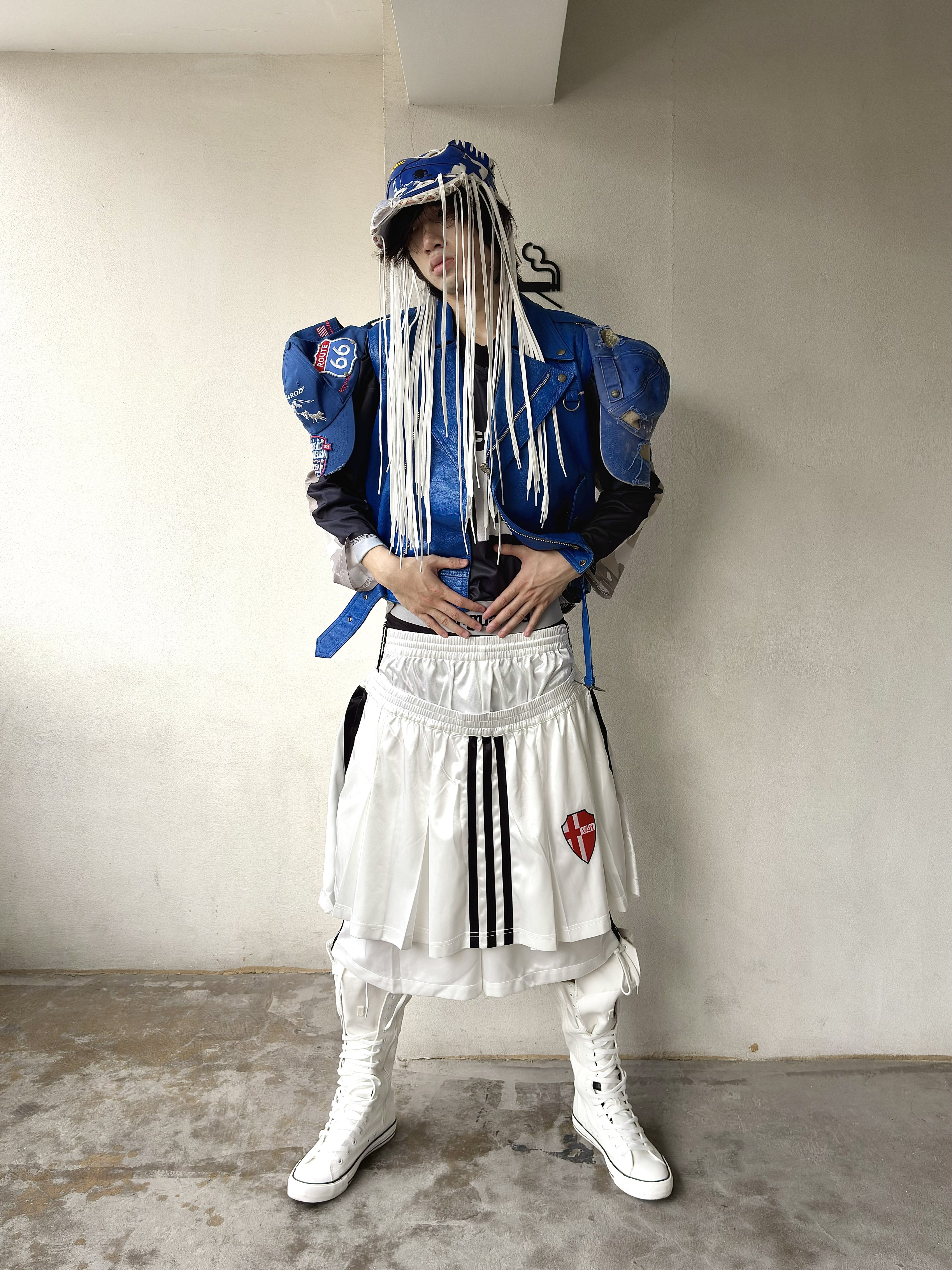 "Vector" Integrated Deconstructed Skirt-Pants